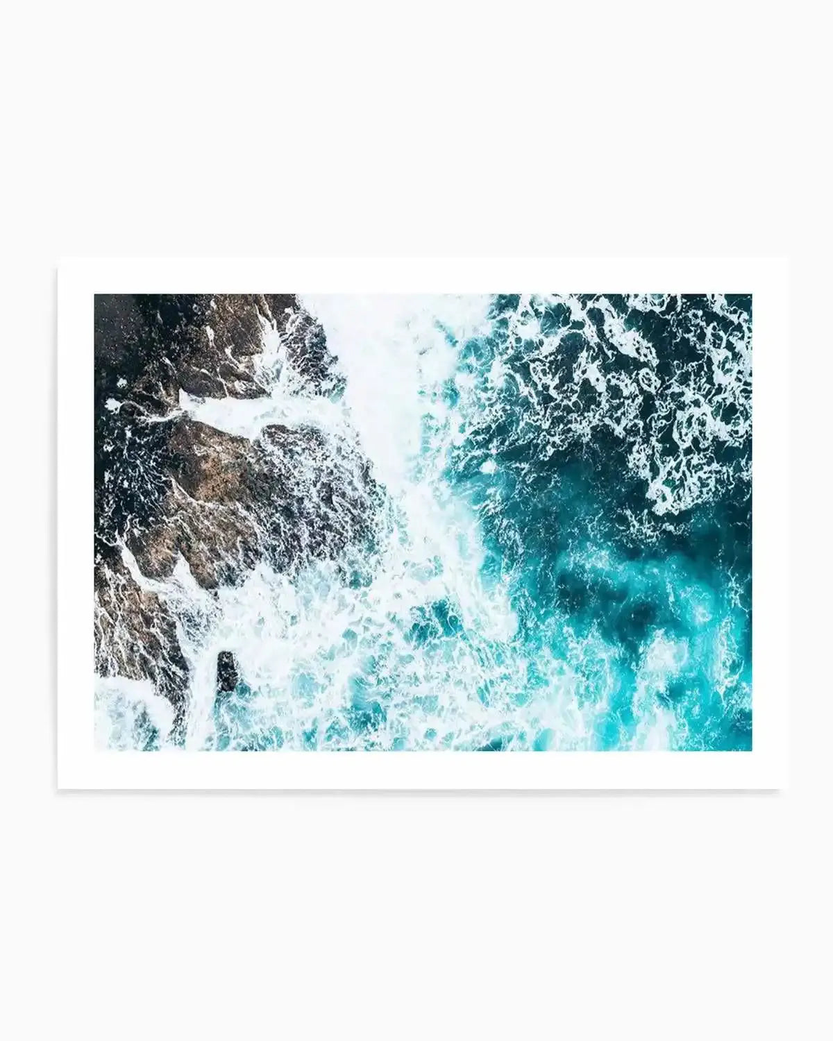 White Washed Merimbula | Aerial Photo Wall Art Print from Olive et Oriel where you can shop wallpaper and artworks online