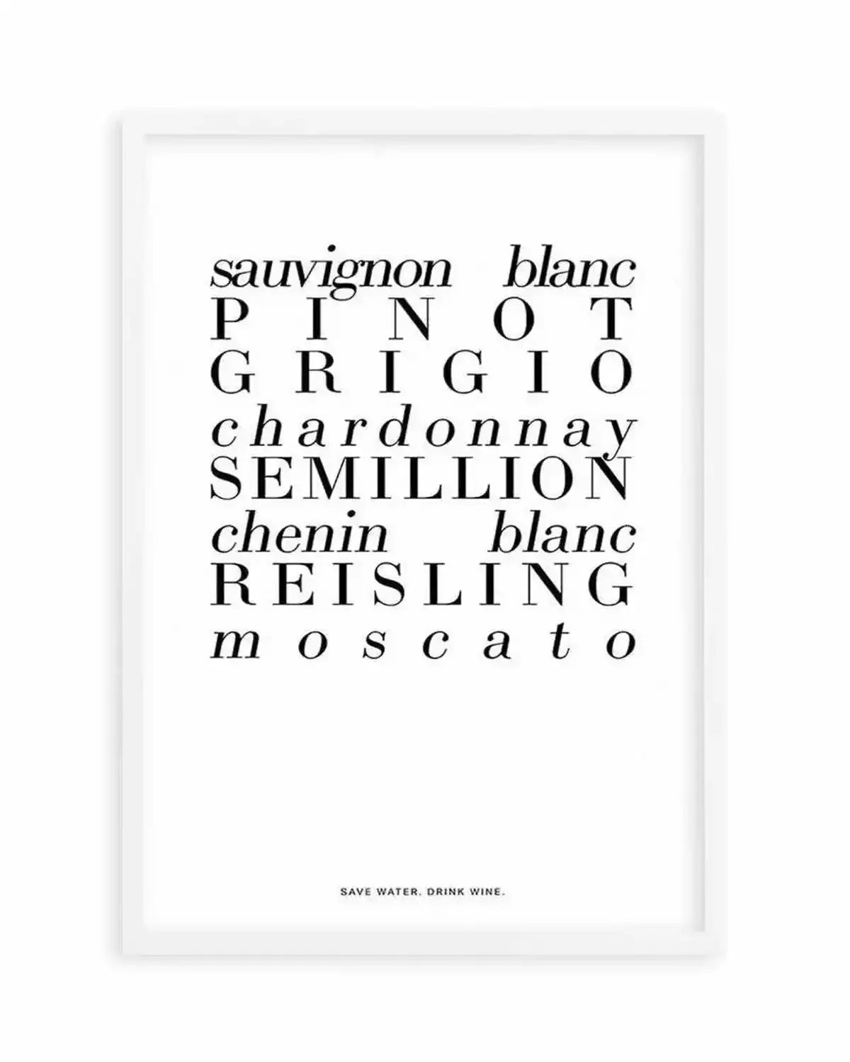 White Wine Art Print from Olive et Oriel where you can shop wallpaper and artworks online
