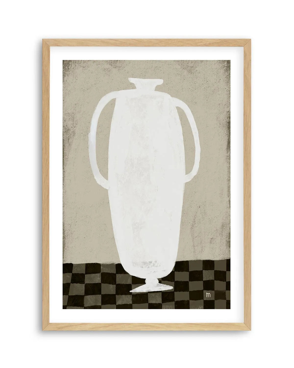 White Vase by Marco Marella | Art Print from Olive et Oriel where you can shop wallpaper and artworks online