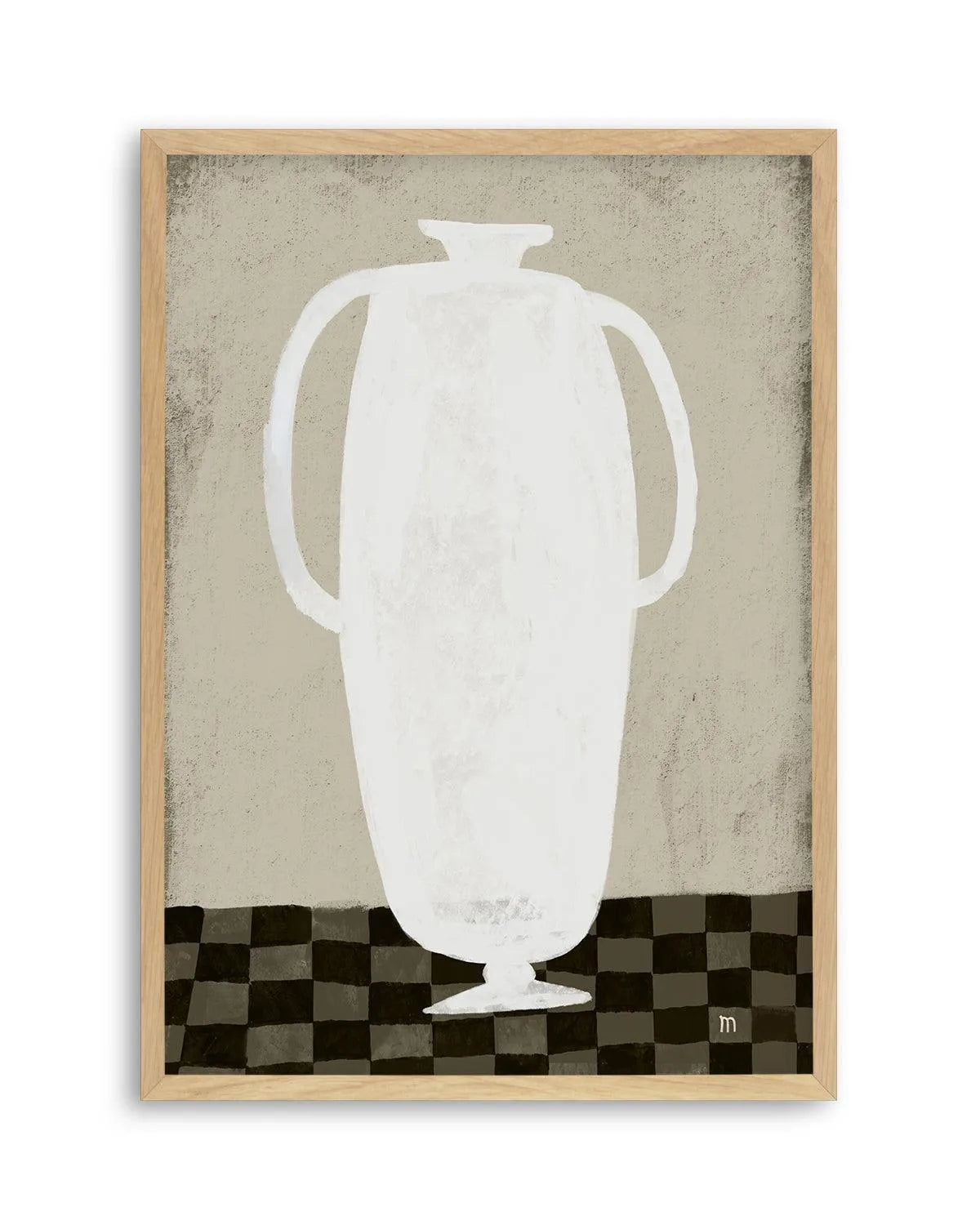 White Vase by Marco Marella | Art Print from Olive et Oriel where you can shop wallpaper and artworks online