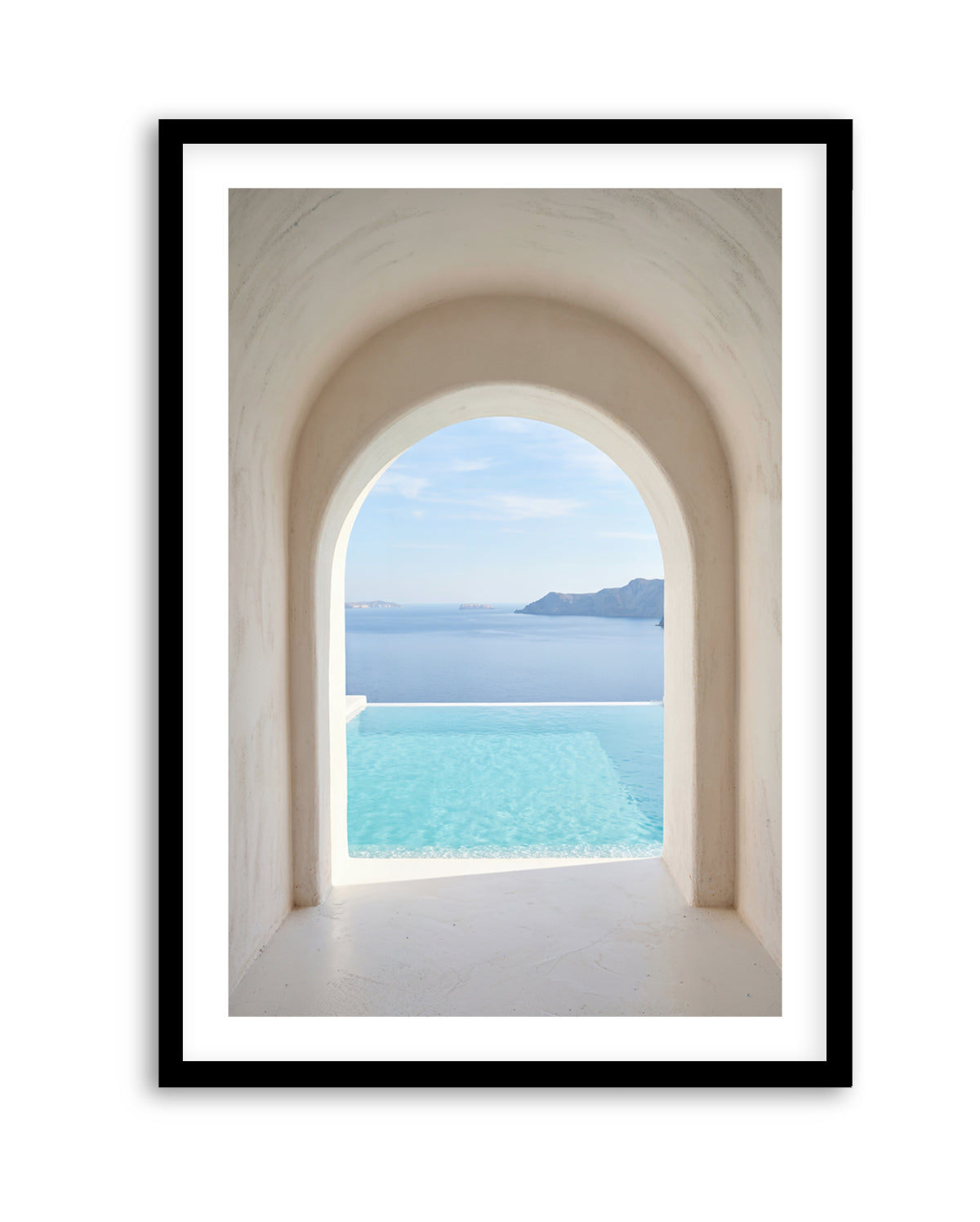 Whitewashed Archway | Art Print
