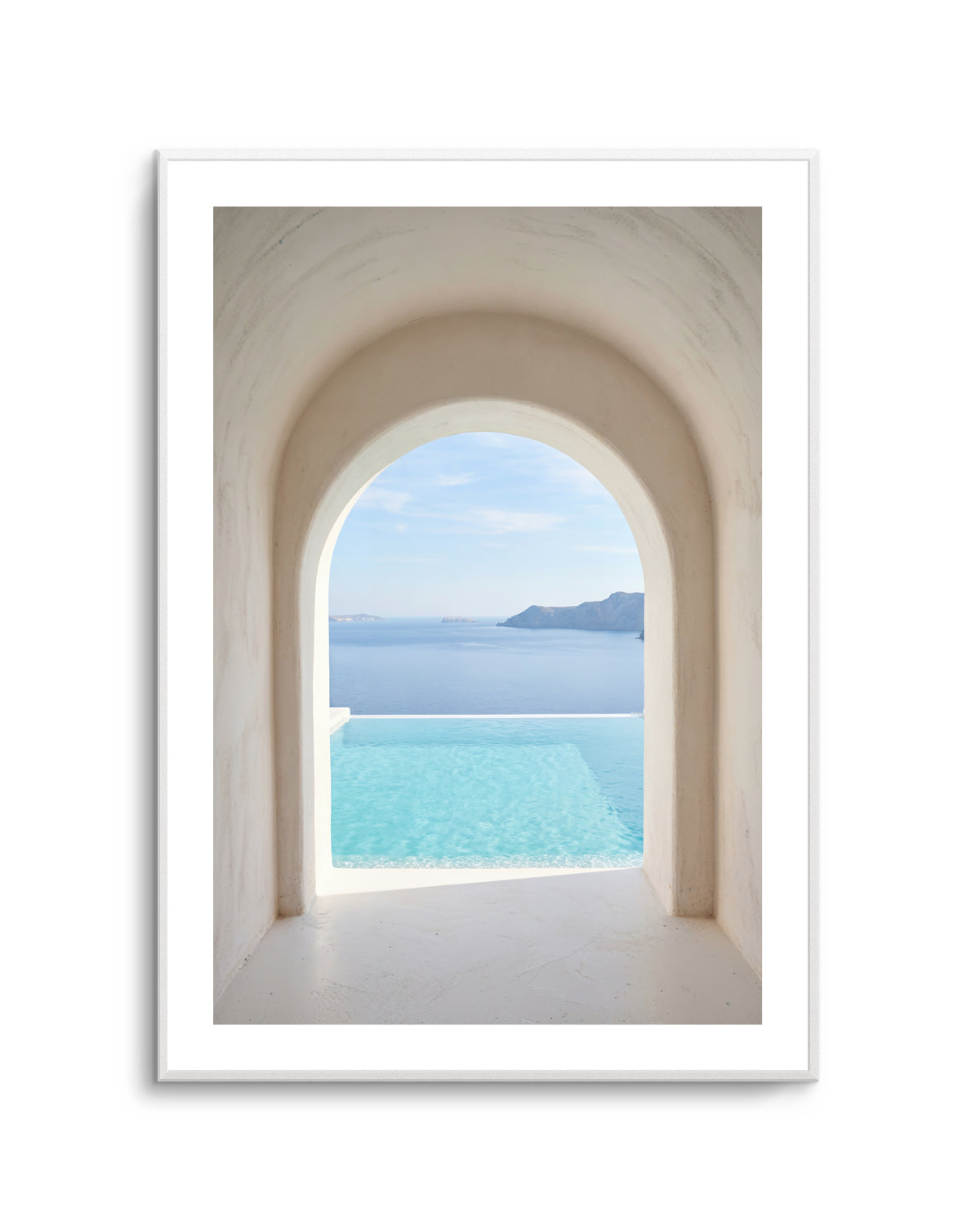 Whitewashed Archway | Art Print