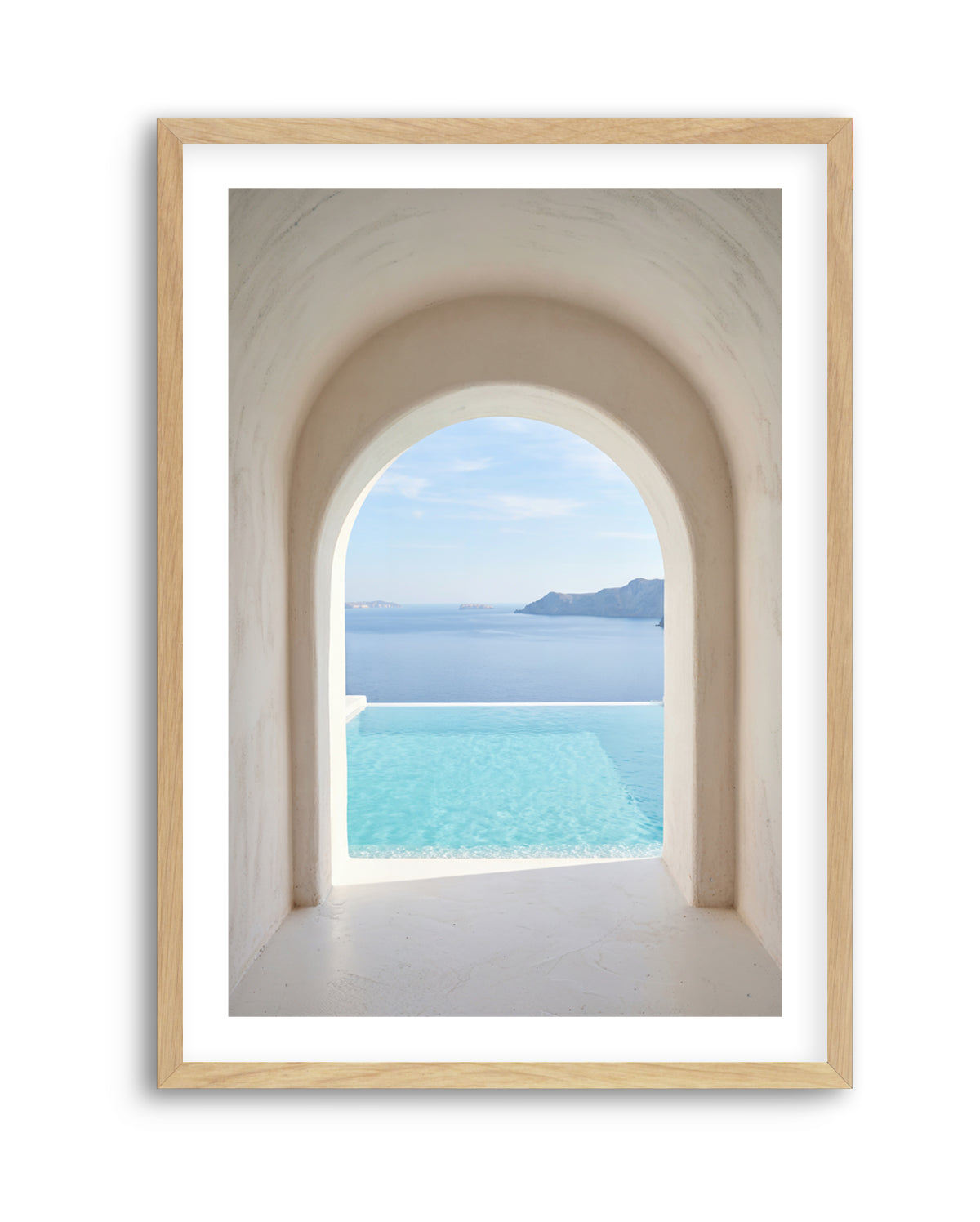 Whitewashed Archway | Art Print
