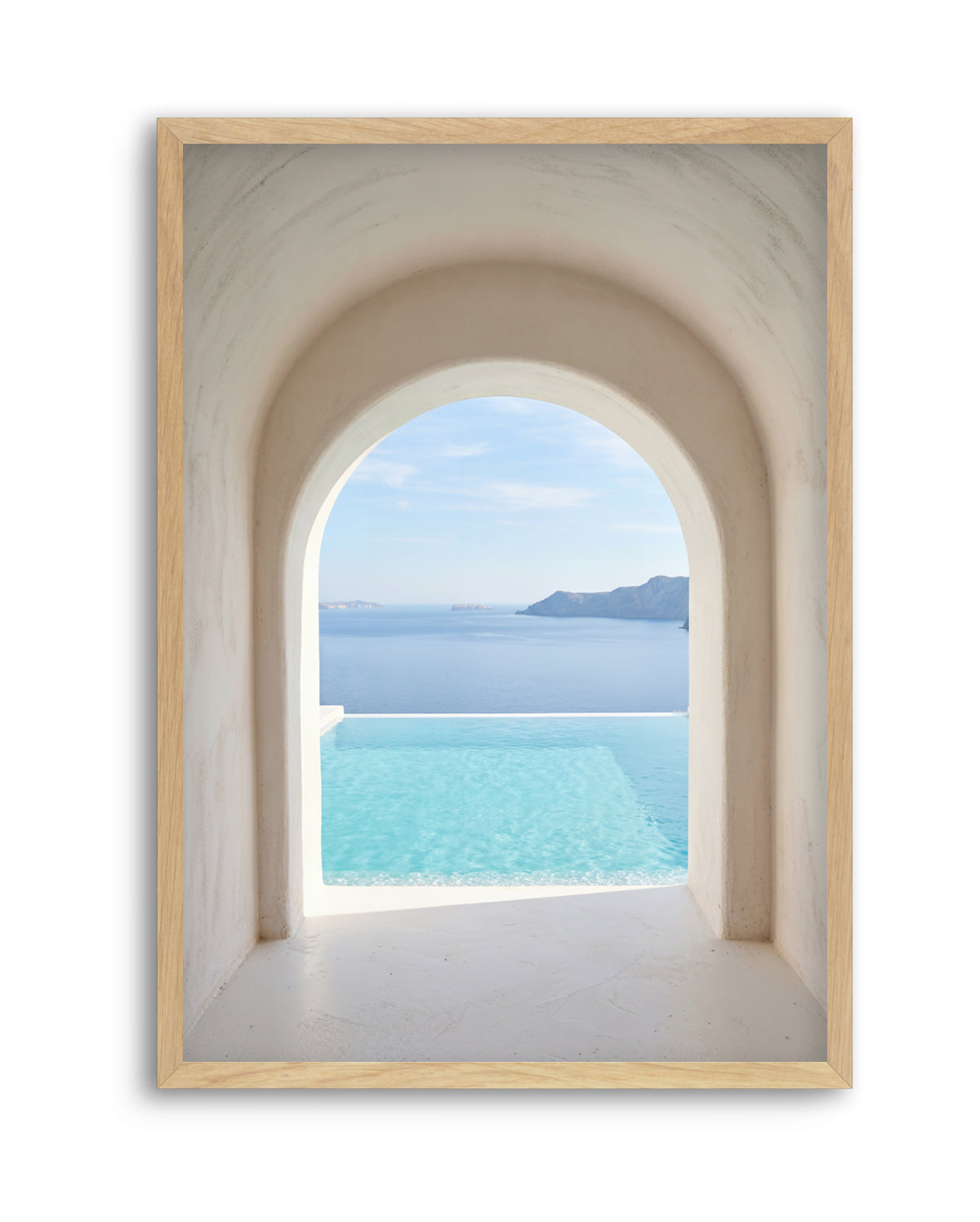 Whitewashed Archway | Art Print