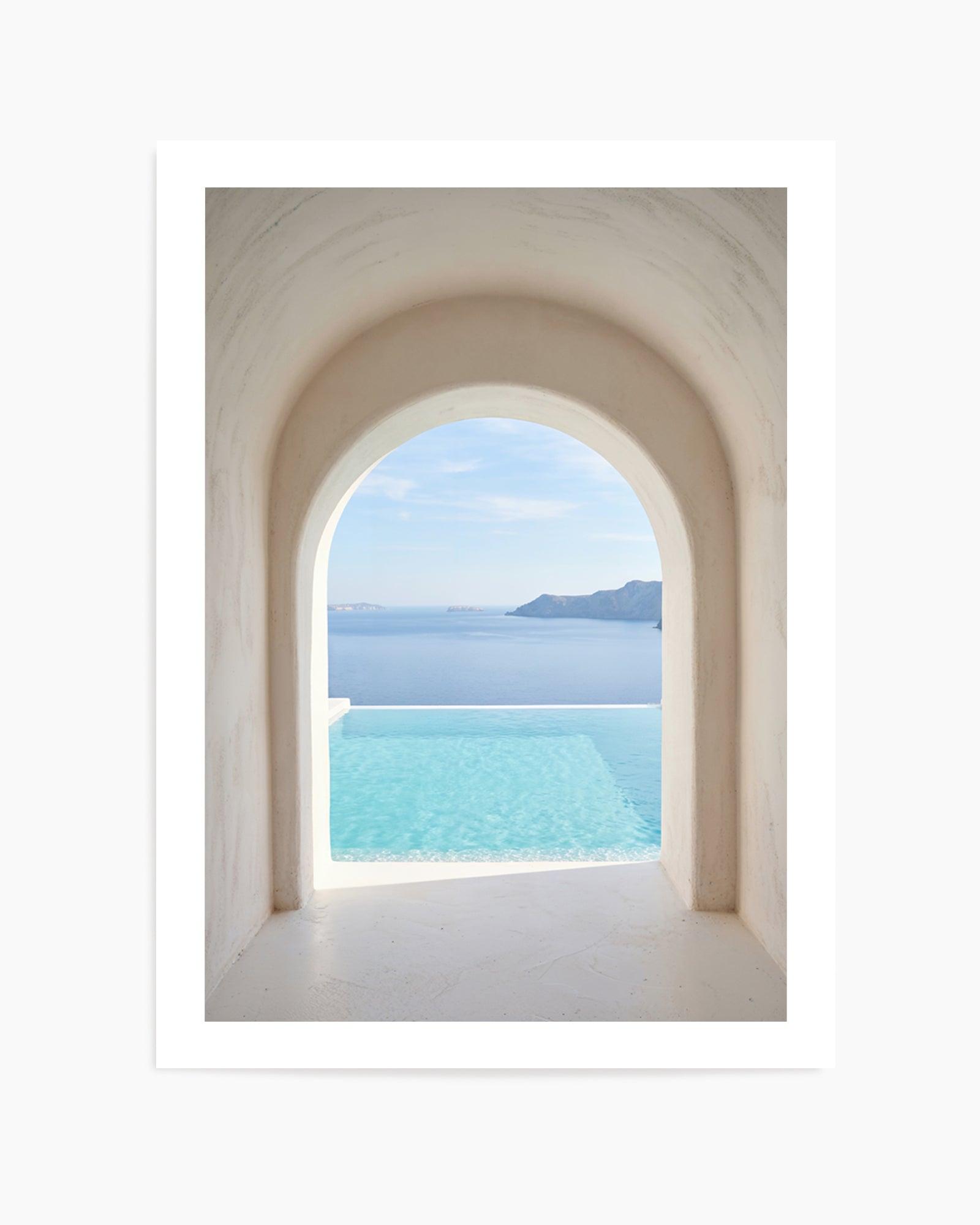 Whitewashed Archway | Art Print
