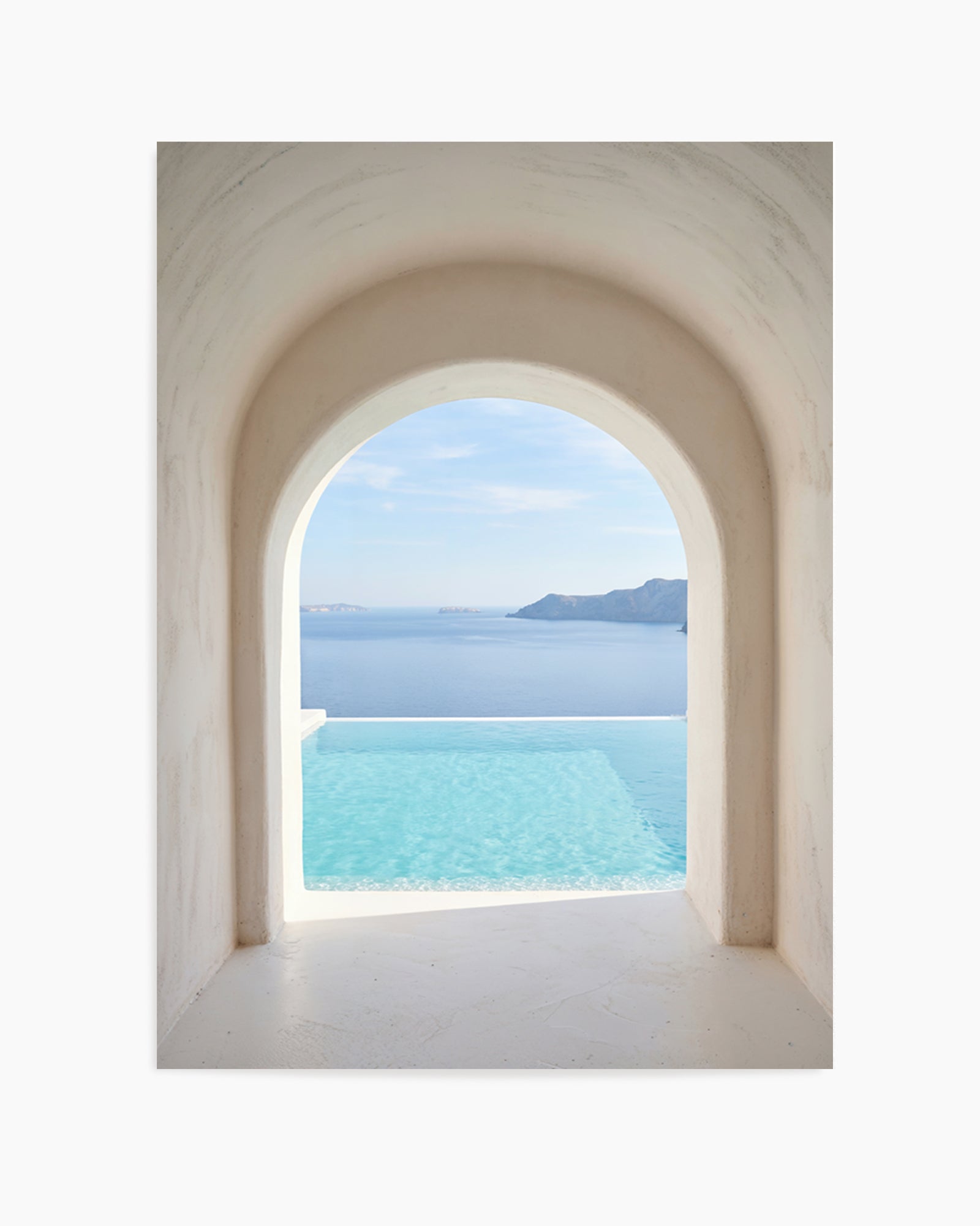 Whitewashed Archway | Art Print