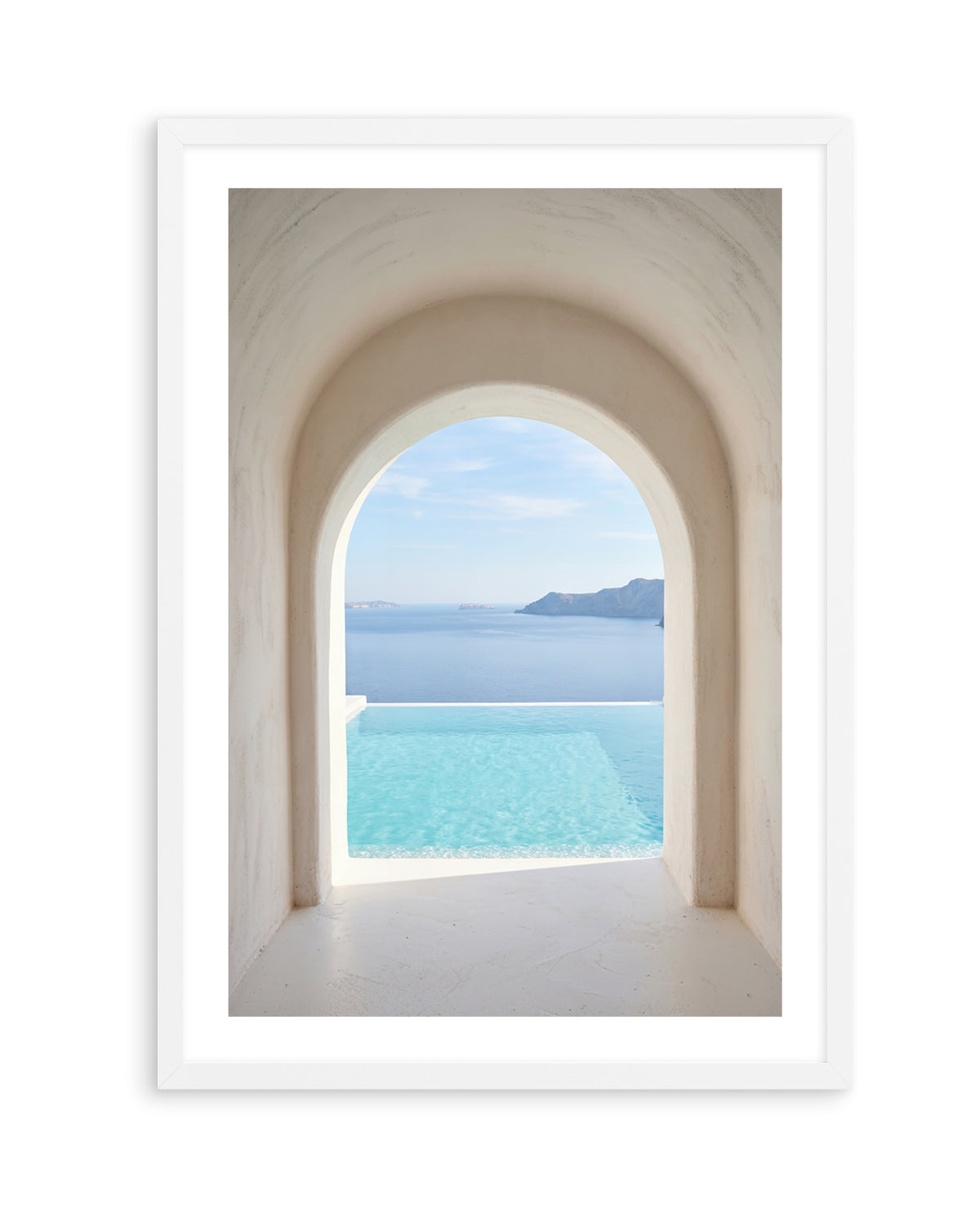 Whitewashed Archway | Art Print