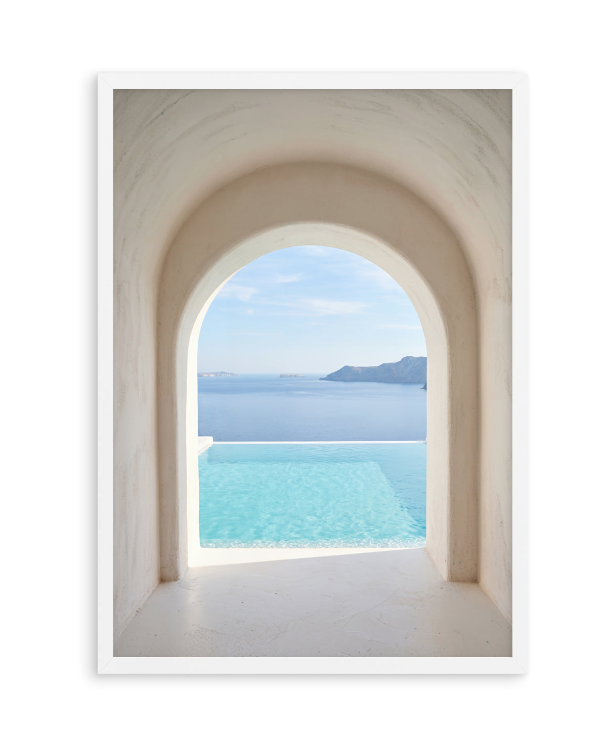 Whitewashed Archway | Art Print