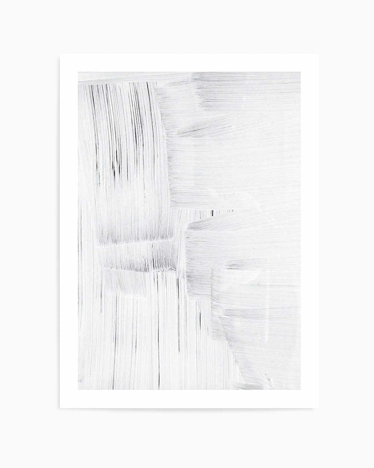 Whitewashed Art Print