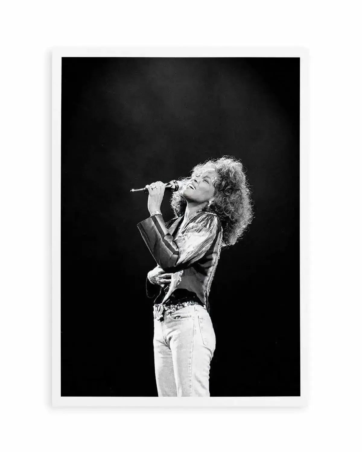 Whitney Houston | Tony Mott Collection Art Print from Olive et Oriel where you can shop wallpaper and artworks online