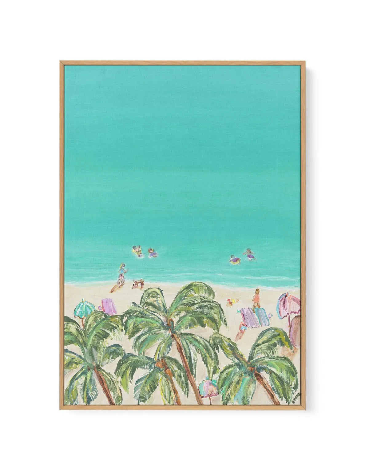 Whitsundays Daydream by Belinda Stone | Framed Canvas-CANVAS-You can shop wall art online with Olive et Oriel for everything from abstract art to fun kids wall art. Our beautiful modern art prints and canvas art are available from large canvas prints to wall art paintings and our proudly Australian artwork collection offers only the highest quality framed large wall art and canvas art Australia - You can buy fashion photography prints or Hampton print posters and paintings on canvas from Olive e