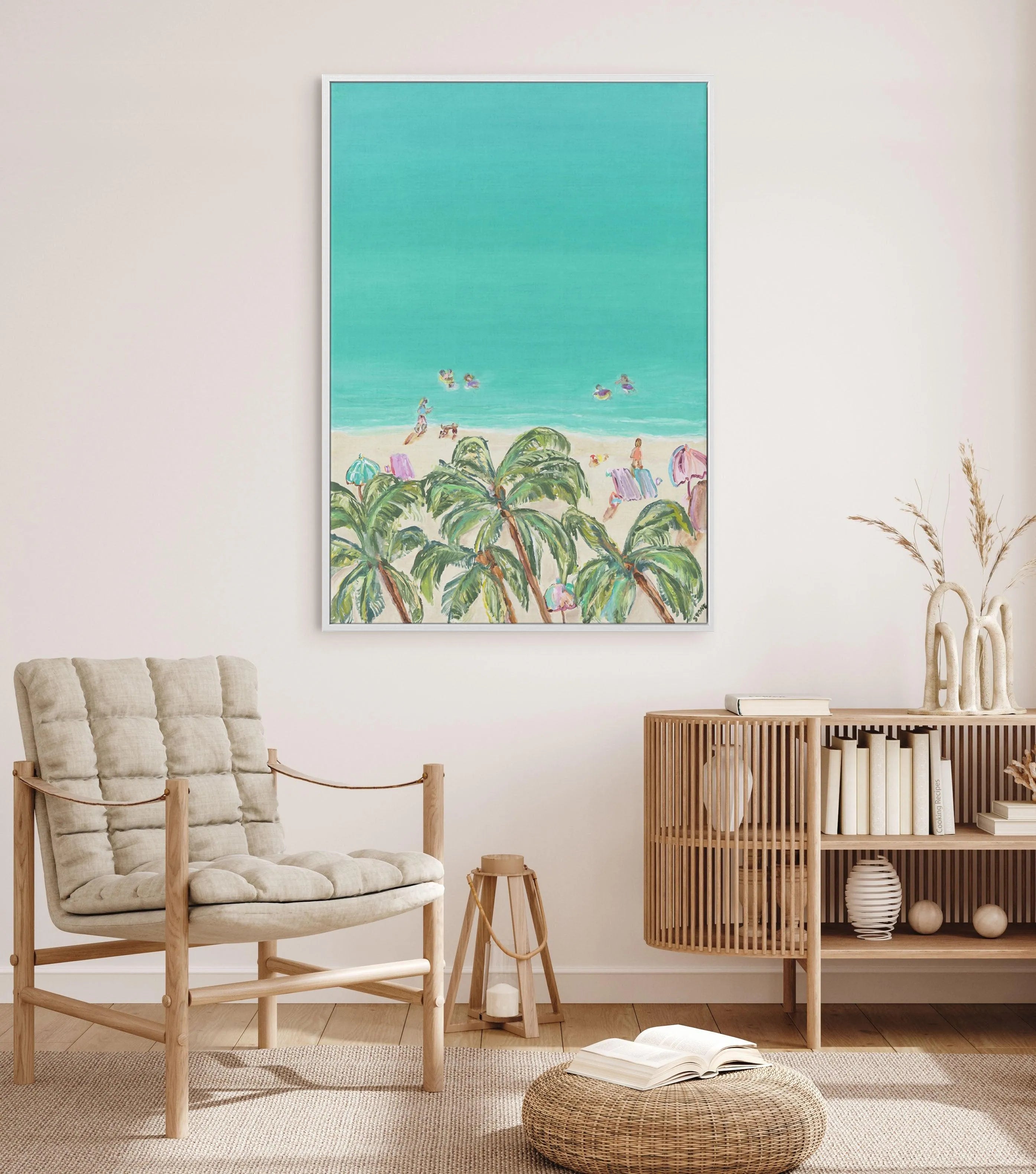 Whitsundays Daydream by Belinda Stone | Framed Canvas-CANVAS-You can shop wall art online with Olive et Oriel for everything from abstract art to fun kids wall art. Our beautiful modern art prints and canvas art are available from large canvas prints to wall art paintings and our proudly Australian artwork collection offers only the highest quality framed large wall art and canvas art Australia - You can buy fashion photography prints or Hampton print posters and paintings on canvas from Olive e