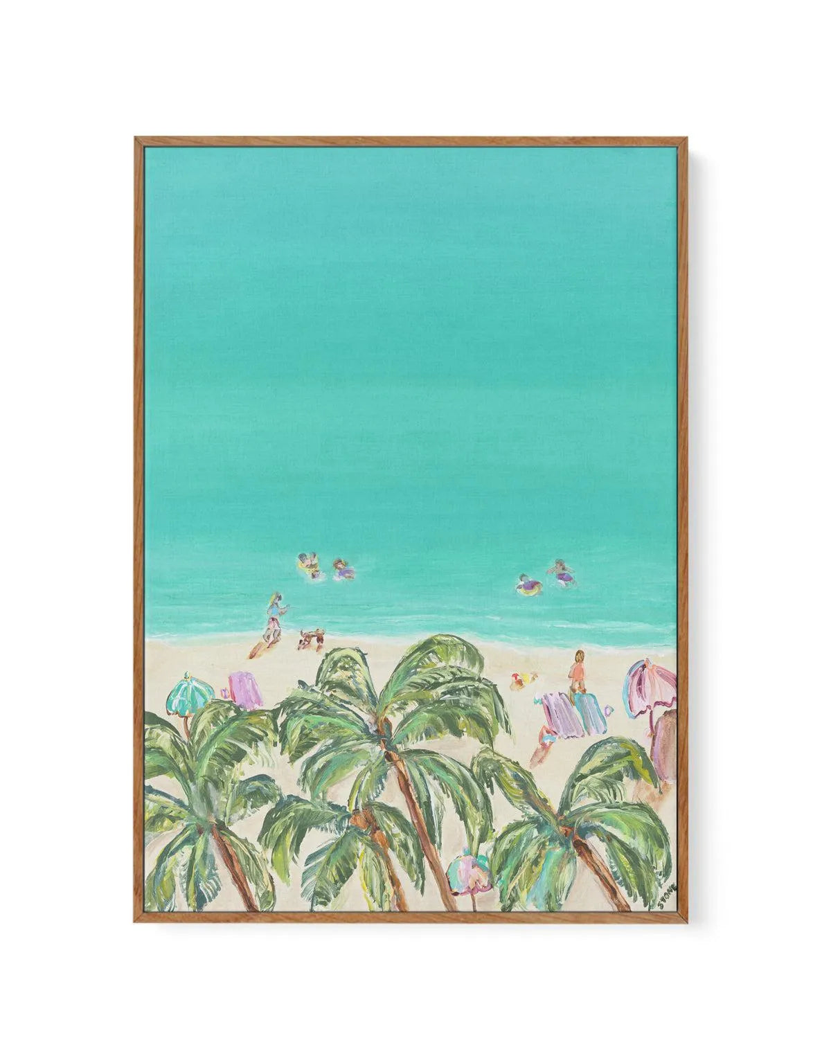 Whitsundays Daydream by Belinda Stone | Framed Canvas-CANVAS-You can shop wall art online with Olive et Oriel for everything from abstract art to fun kids wall art. Our beautiful modern art prints and canvas art are available from large canvas prints to wall art paintings and our proudly Australian artwork collection offers only the highest quality framed large wall art and canvas art Australia - You can buy fashion photography prints or Hampton print posters and paintings on canvas from Olive e