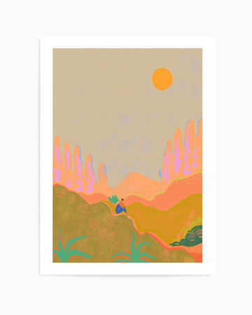 Wide Open Spaces by Arty Guava | Art Print from Olive et Oriel where you can shop wallpaper and artworks online