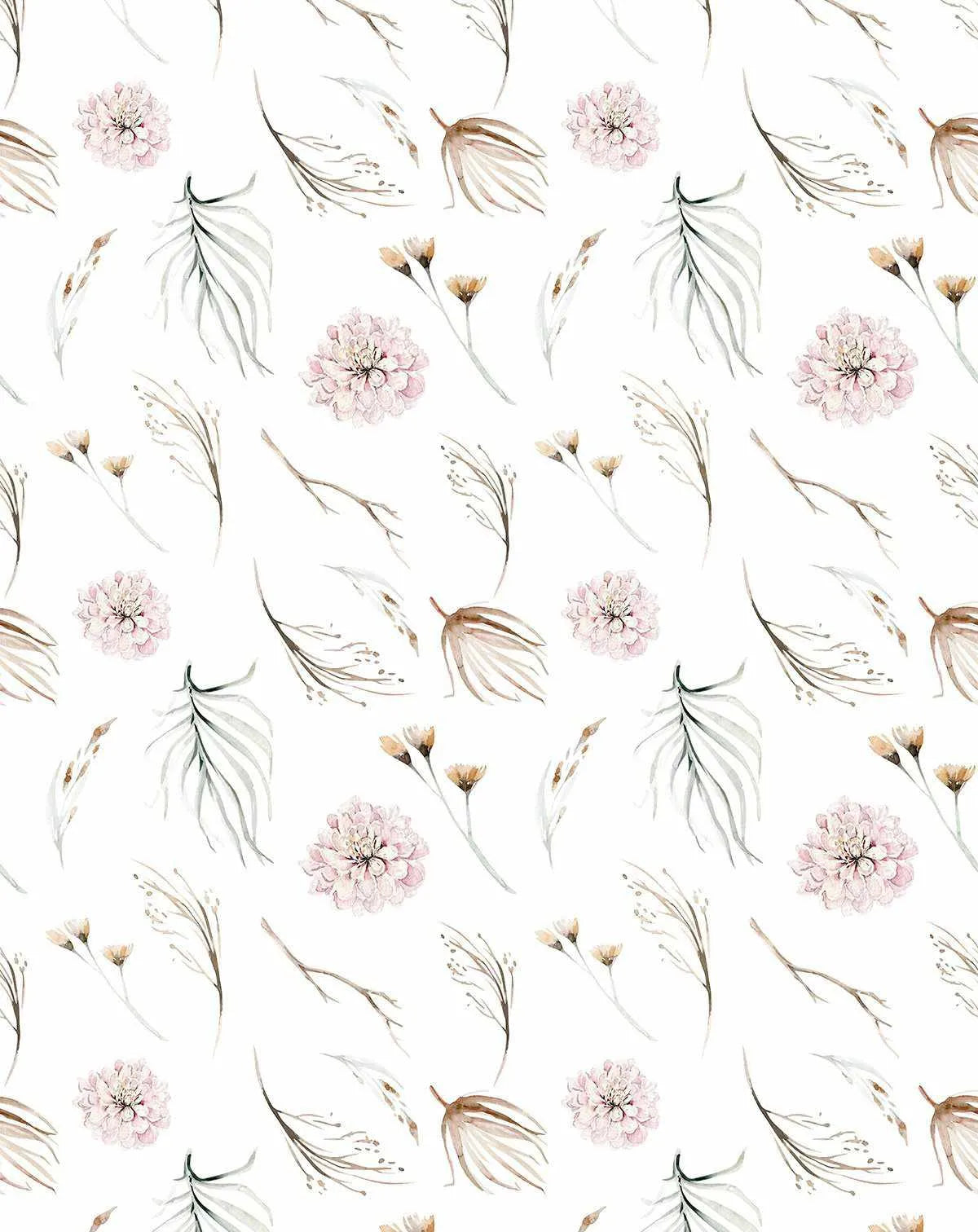 Wild Boho Garden Wallpaper-Wallpaper-Buy Kids Removable Wallpaper Online Our Custom Made Children√¢‚Ç¨‚Ñ¢s Wallpapers Are A Fun Way To Decorate And Enhance Boys Bedroom Decor And Girls Bedrooms They Are An Amazing Addition To Your Kids Bedroom Walls Our Collection of Kids Wallpaper Is Sure To Transform Your Kids Rooms Interior Style From Pink Wallpaper To Dinosaur Wallpaper Even Marble Wallpapers For Teen Boys Shop Peel And Stick Wallpaper Online Today With Olive et Oriel