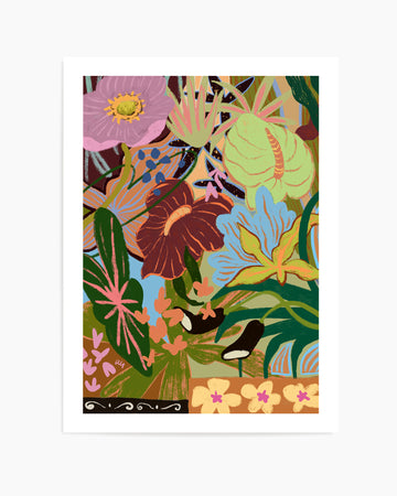 Wild Bouquet by Arty Guava | Art Print