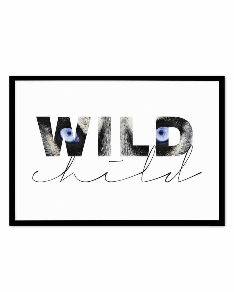 Wild Child Art Print