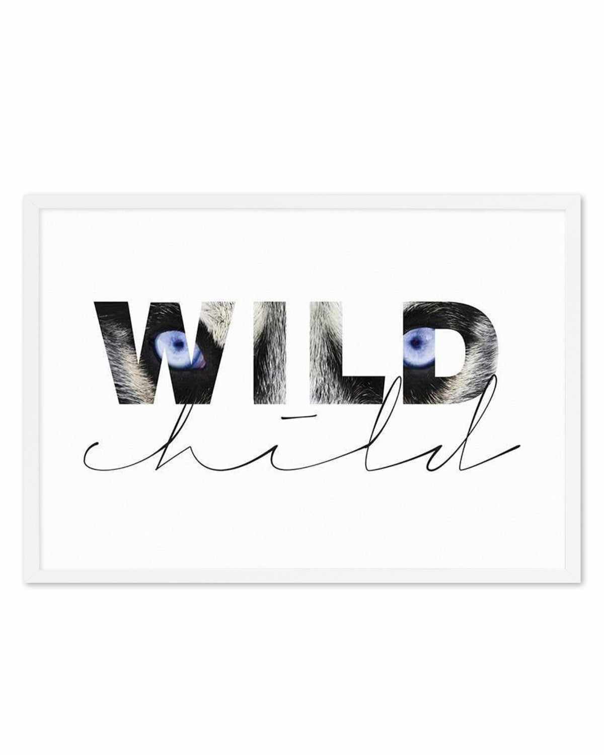 Wild Child Art Print