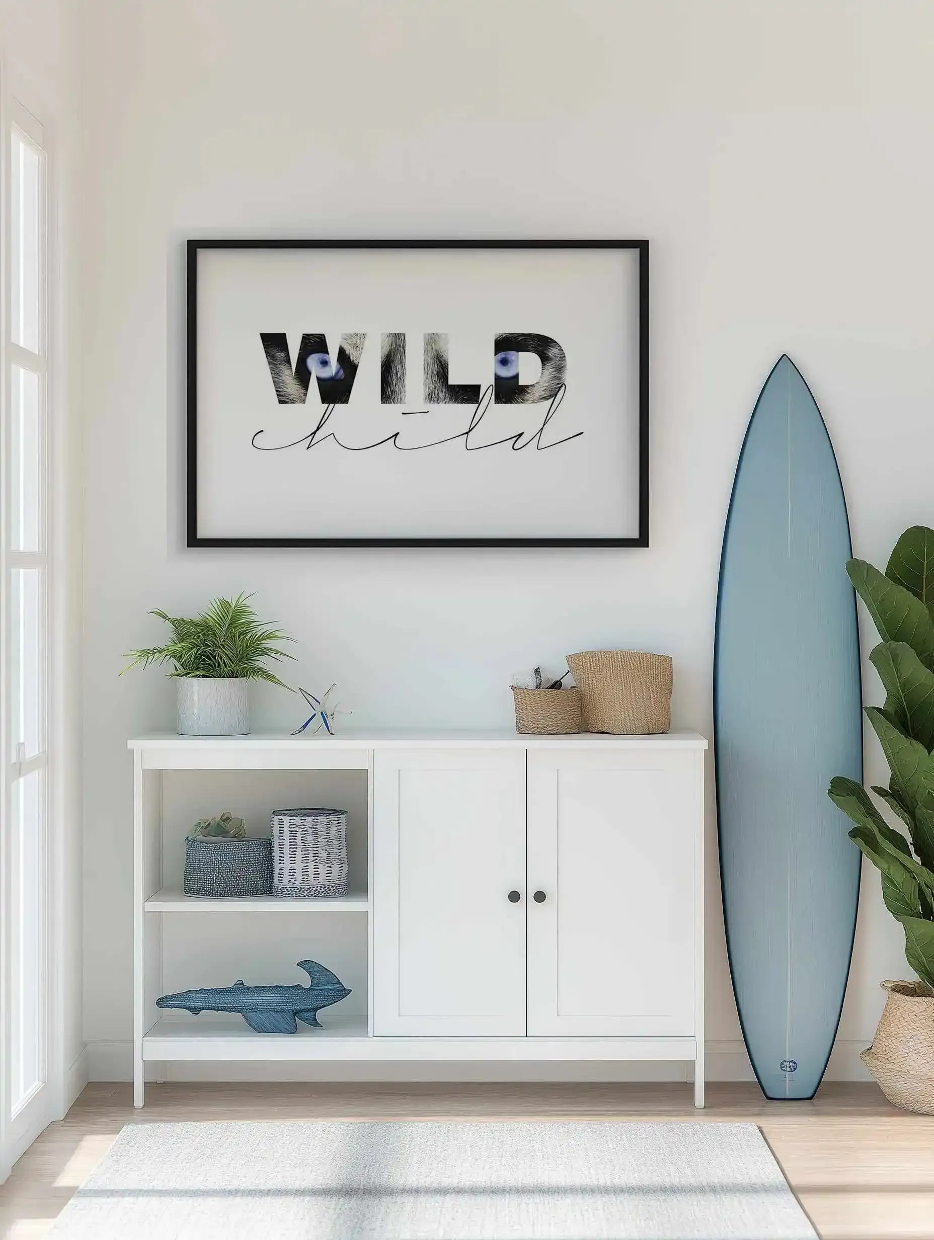 Wild Child Art Print from Olive et Oriel where you can shop wallpaper and artworks online