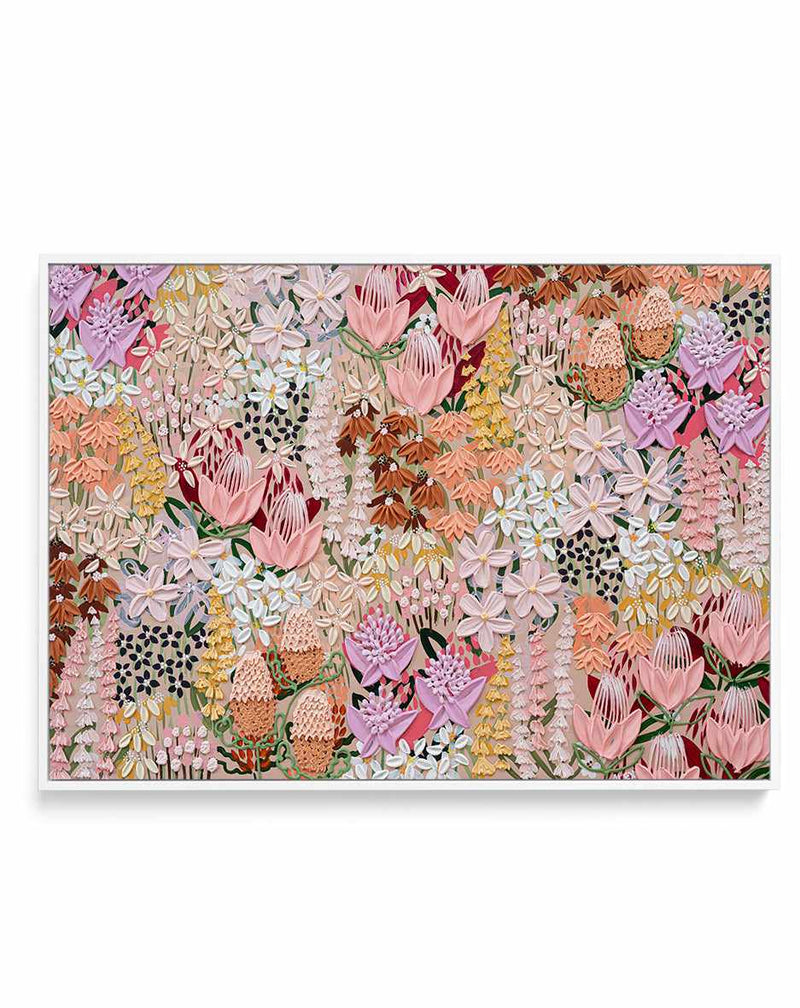 Wild Child by Alex Mason | Framed Canvas Art Print from Olive et Oriel where you can shop wallpaper and artworks online