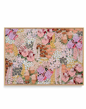 Wild Child by Alex Mason | Framed Canvas Art Print from Olive et Oriel where you can shop wallpaper and artworks online