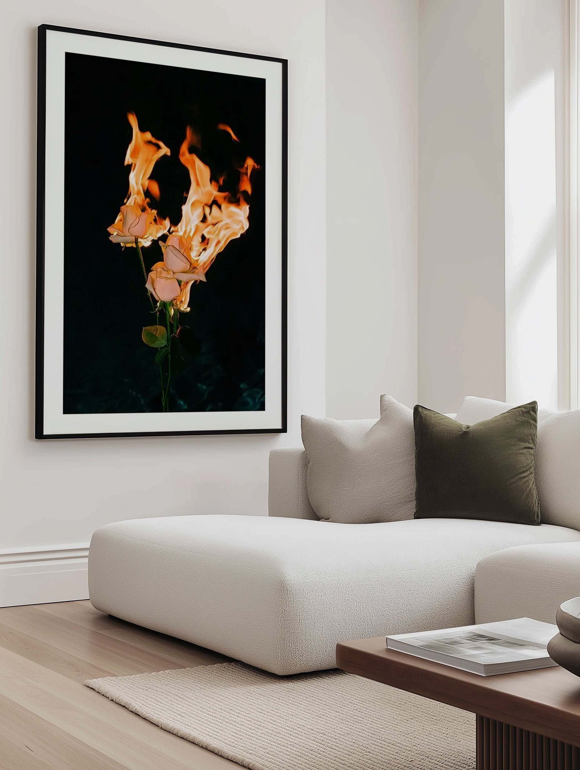 Wild Fire by Mario Stefanelli Art Print
