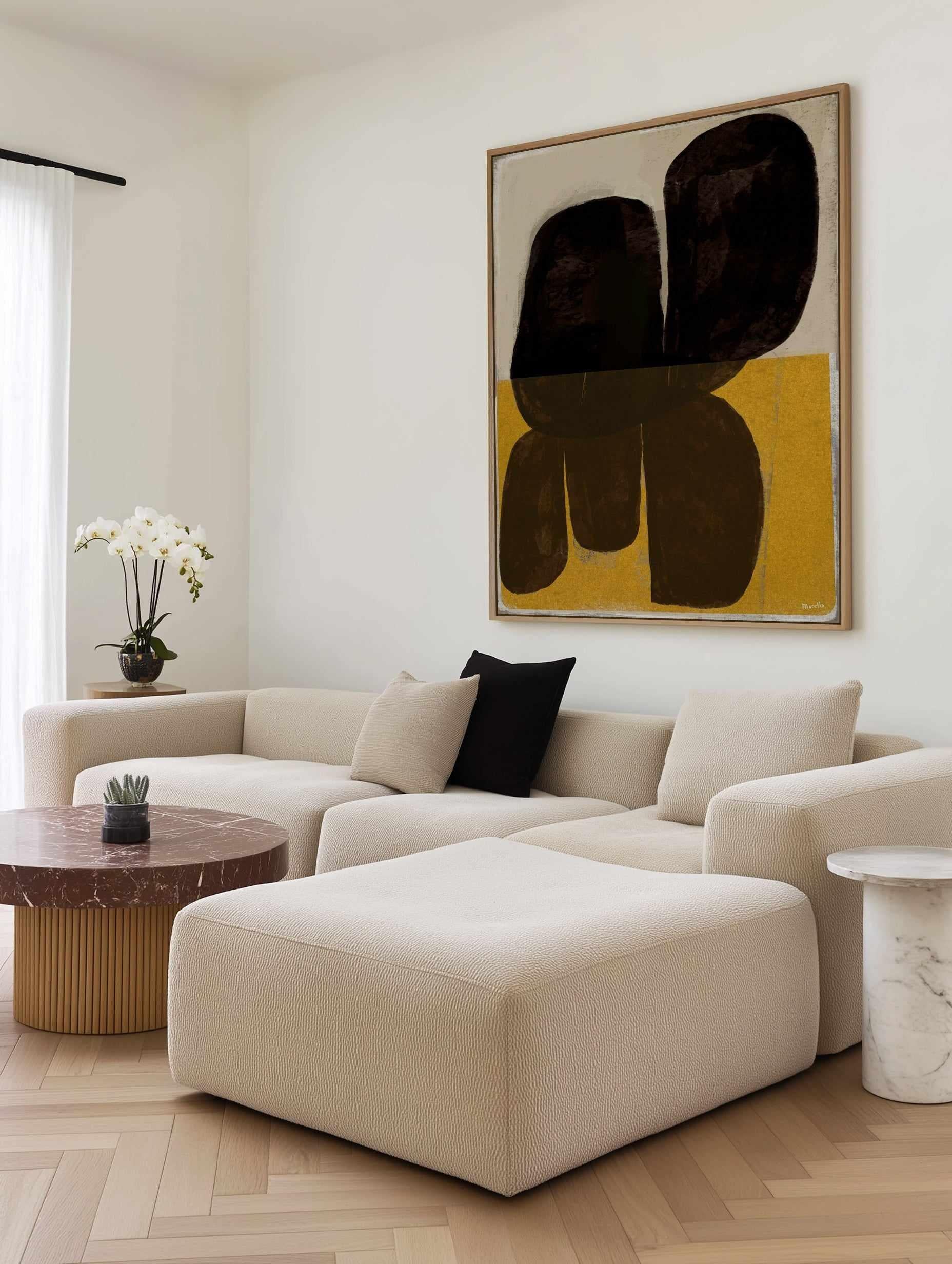 Wild Honey by Marco Marella | Framed Canvas Art Print from Olive et Oriel where you can shop wallpaper and artworks online