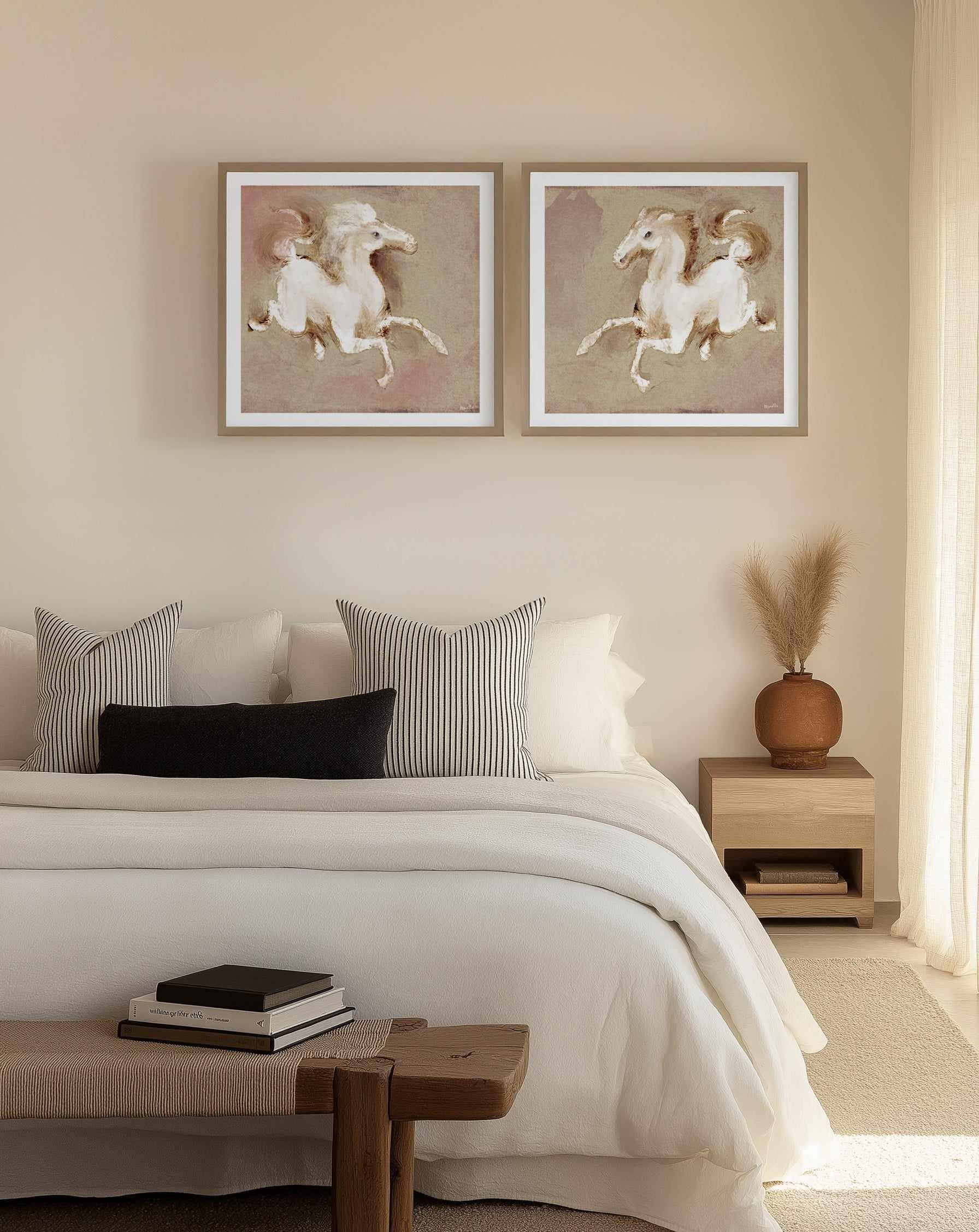 Wild Horse 2 by Marco Marella | Art Print from Olive et Oriel where you can shop wallpaper and artworks online