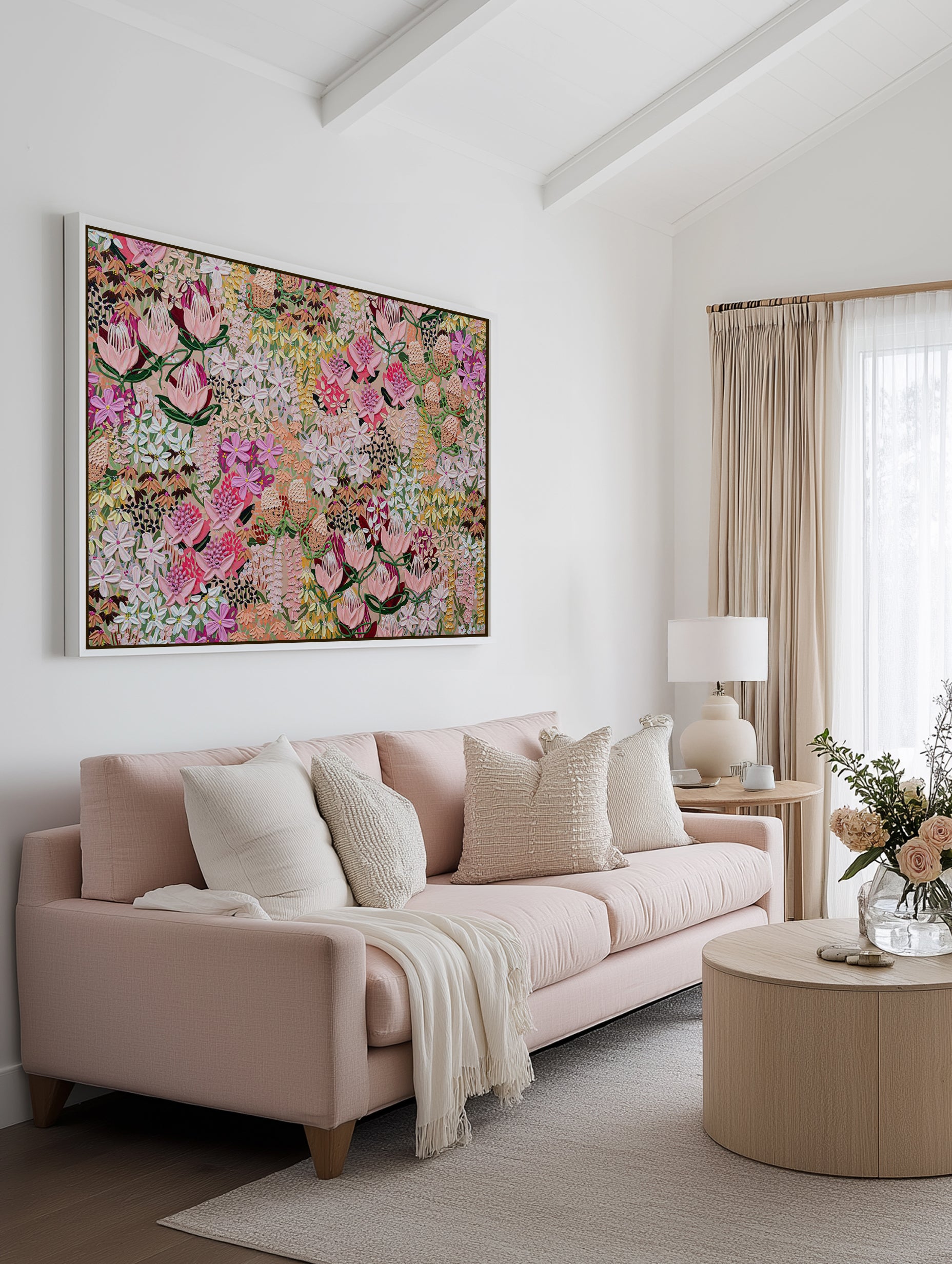 Wild One by Alex Mason | Framed Canvas Art Print from Olive et Oriel where you can shop wallpaper and artworks online