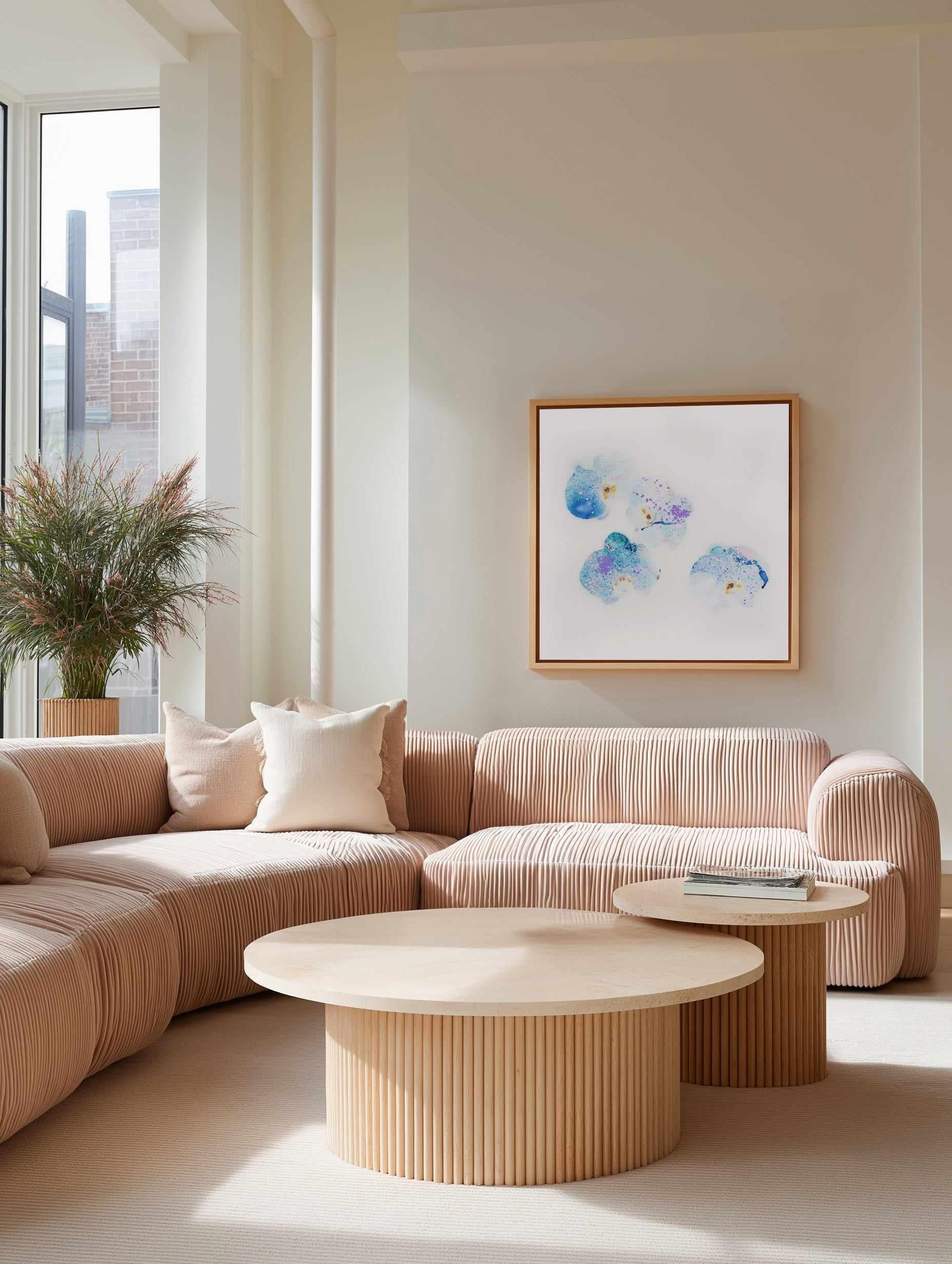 Wild Orchids I | Framed Canvas Art Print from Olive et Oriel where you can shop wallpaper and artworks online