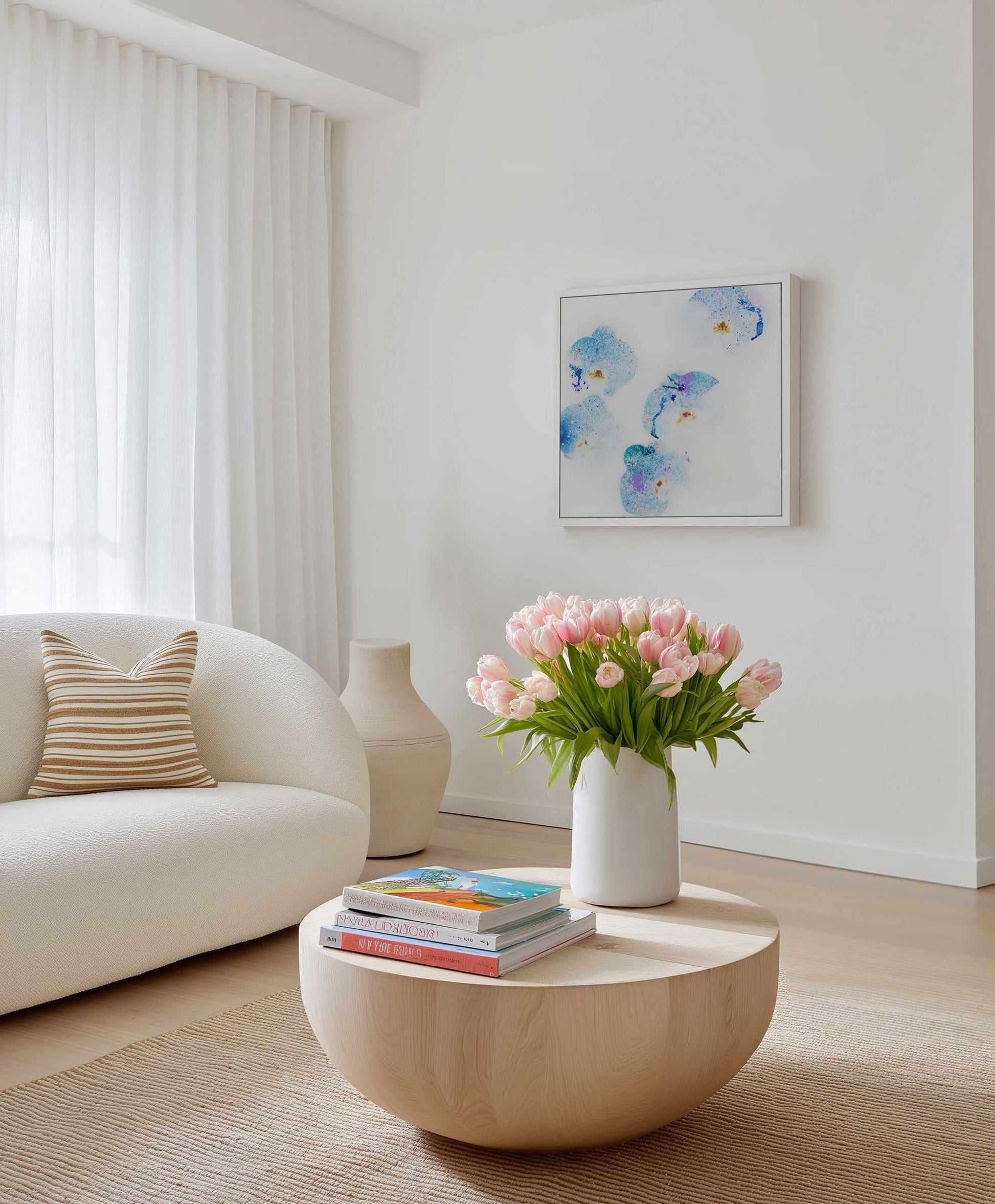 Wild Orchids II | Framed Canvas Art Print from Olive et Oriel where you can shop wallpaper and artworks online