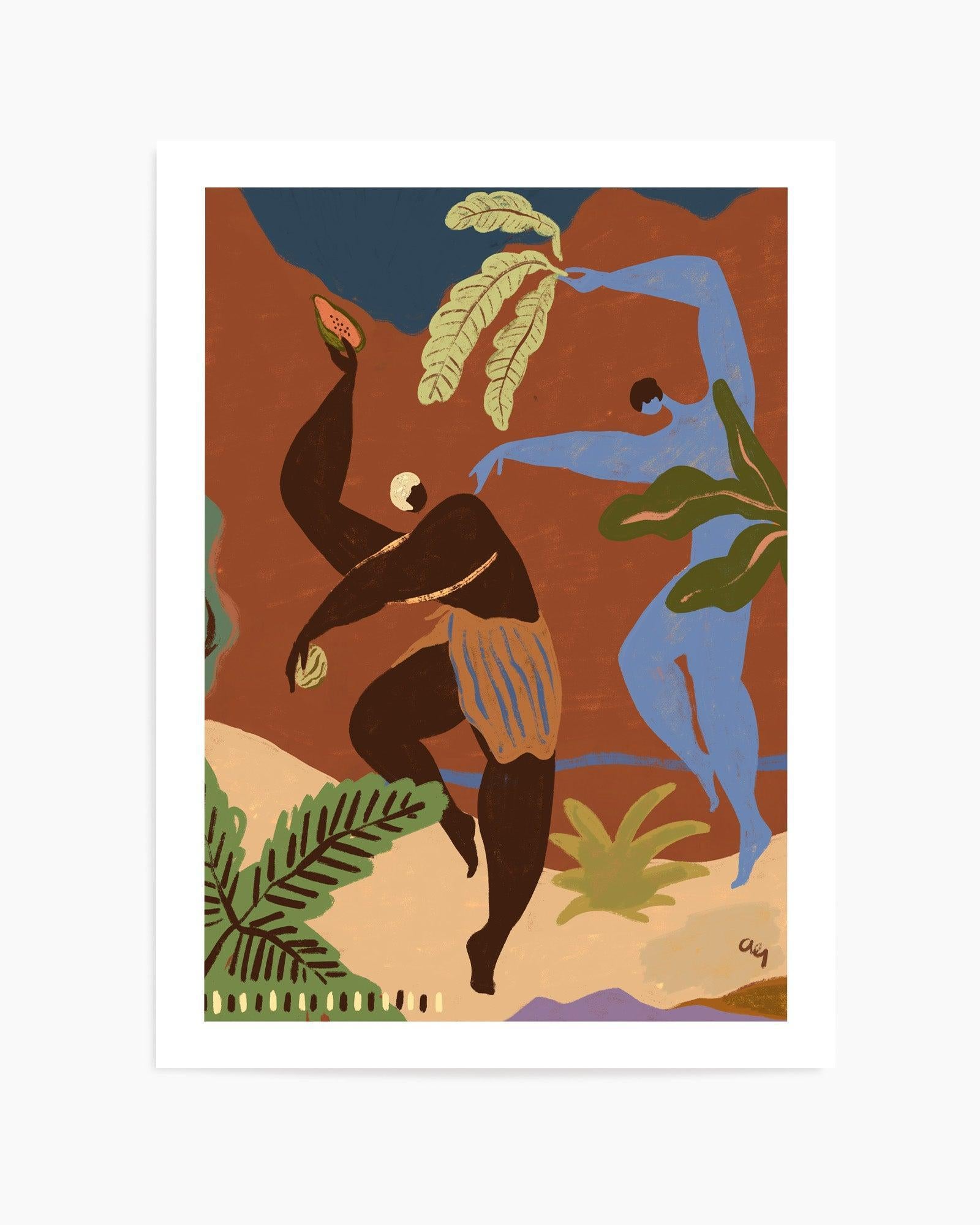 Wild Rhythm by Arty Guava | Art Print from Olive et Oriel where you can shop wallpaper and artworks online