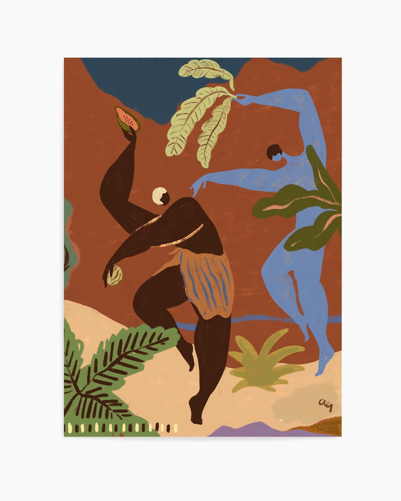 Wild Rhythm by Arty Guava | Art Print from Olive et Oriel where you can shop wallpaper and artworks online