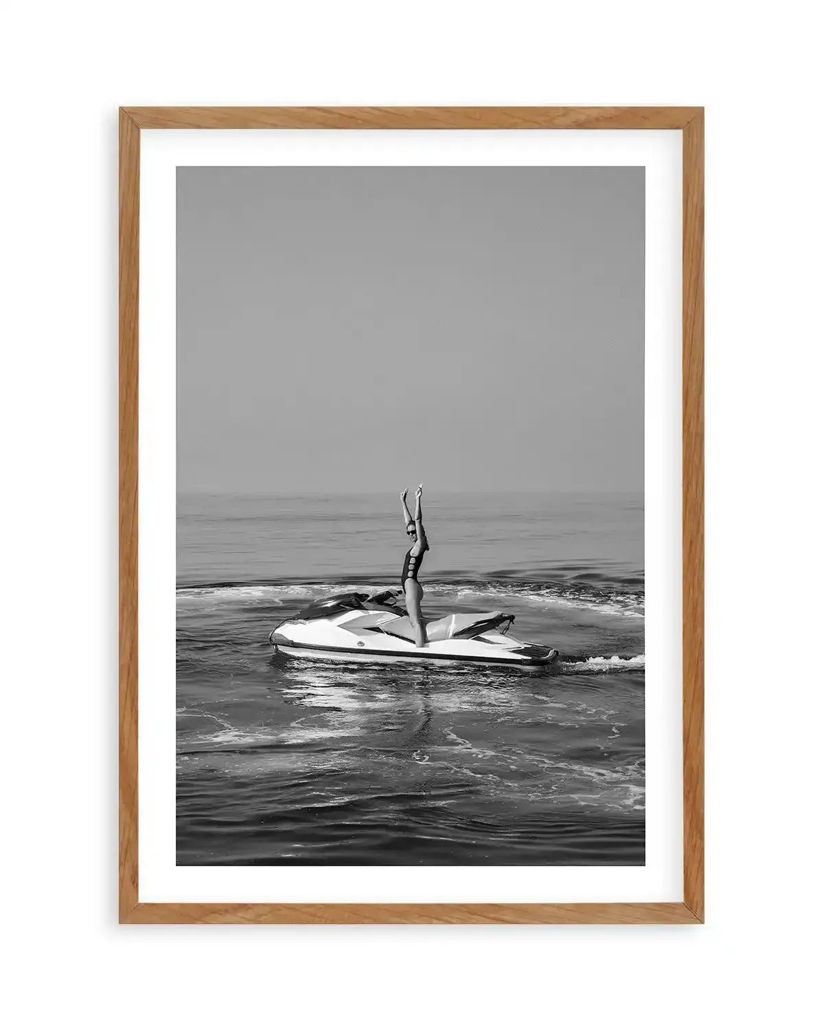 Wild Ride II by Amy Hallam Art Print-PRINT-Olive et Oriel-Amy Hallam-50x70 cm | 19.6" x 27.5"-Walnut-With White Border-Buy-Australian-Art-Prints-Online-with-Olive-et-Oriel-Your-Artwork-Specialists-Austrailia-Decorate-With-Coastal-Photo-Wall-Art-Prints-From-Our-Beach-House-Artwork-Collection-Fine-Poster-and-Framed-Artwork