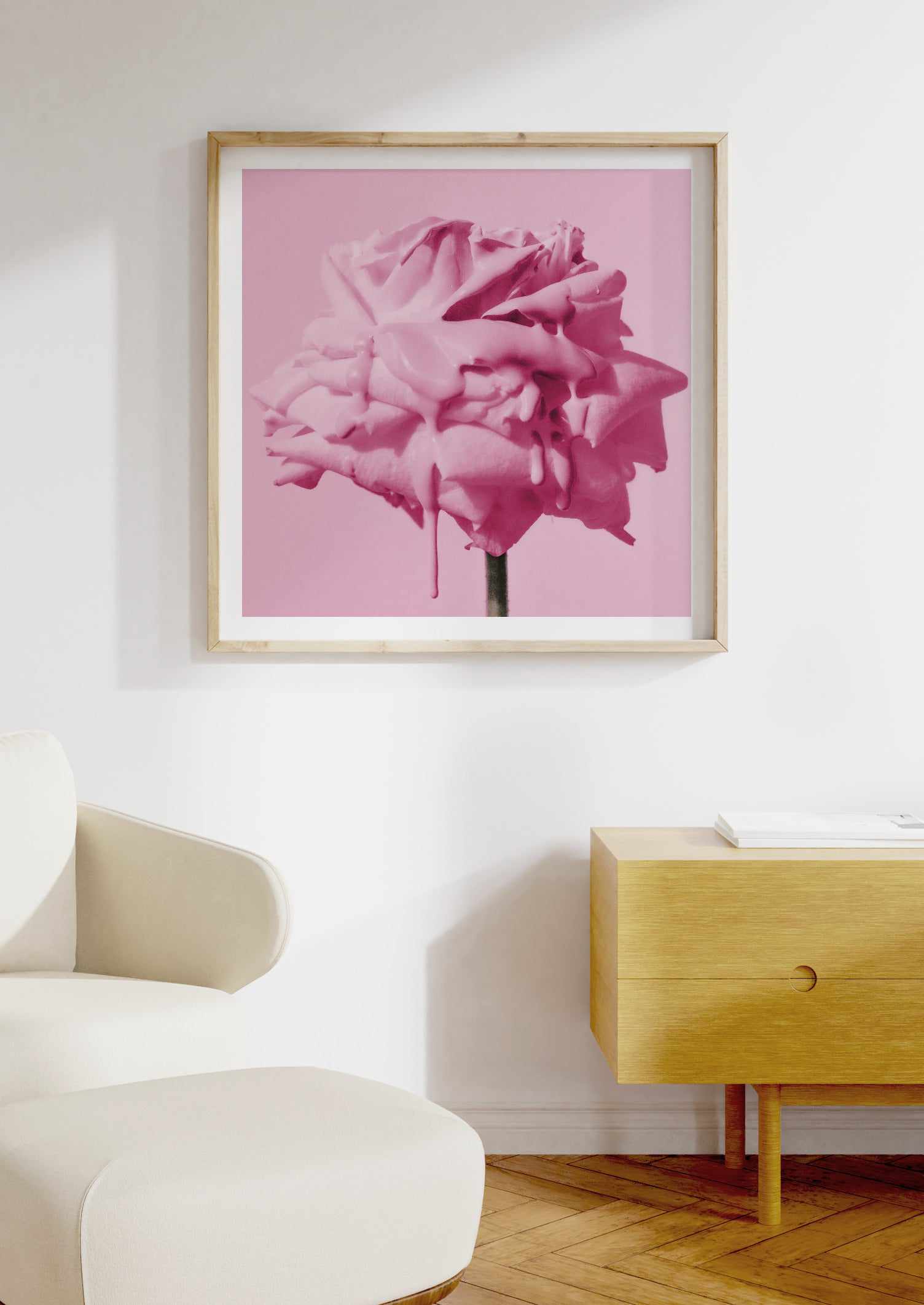 Wild Rose Pink Pop | Art Print