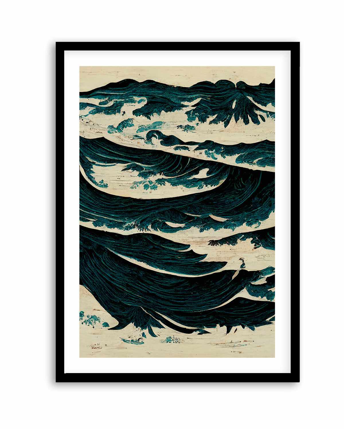 Wild sea by Treechild | Art Print