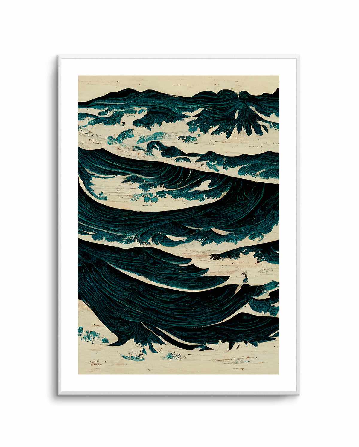 Wild sea by Treechild | Art Print