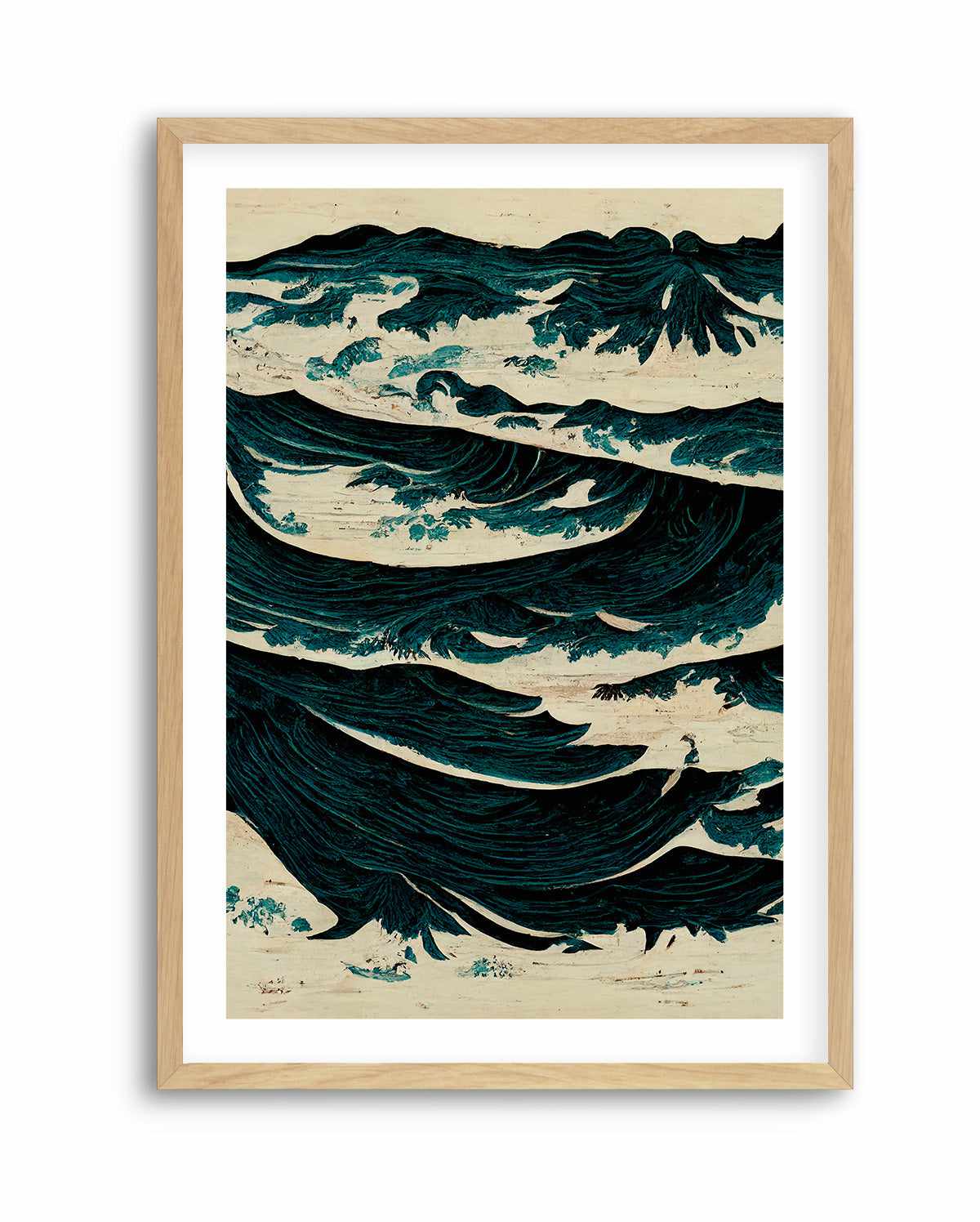 Wild sea by Treechild | Art Print