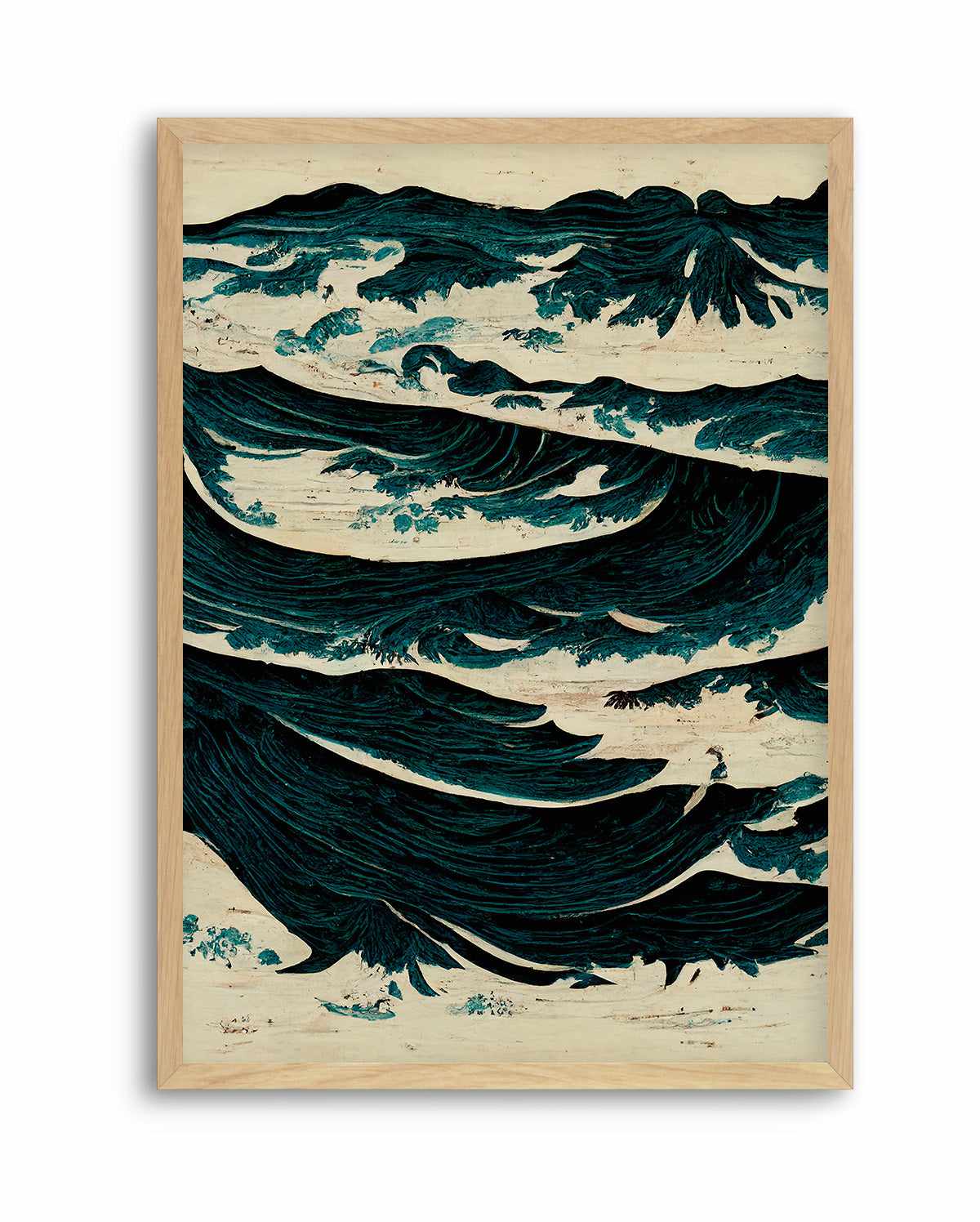 Wild sea by Treechild | Art Print