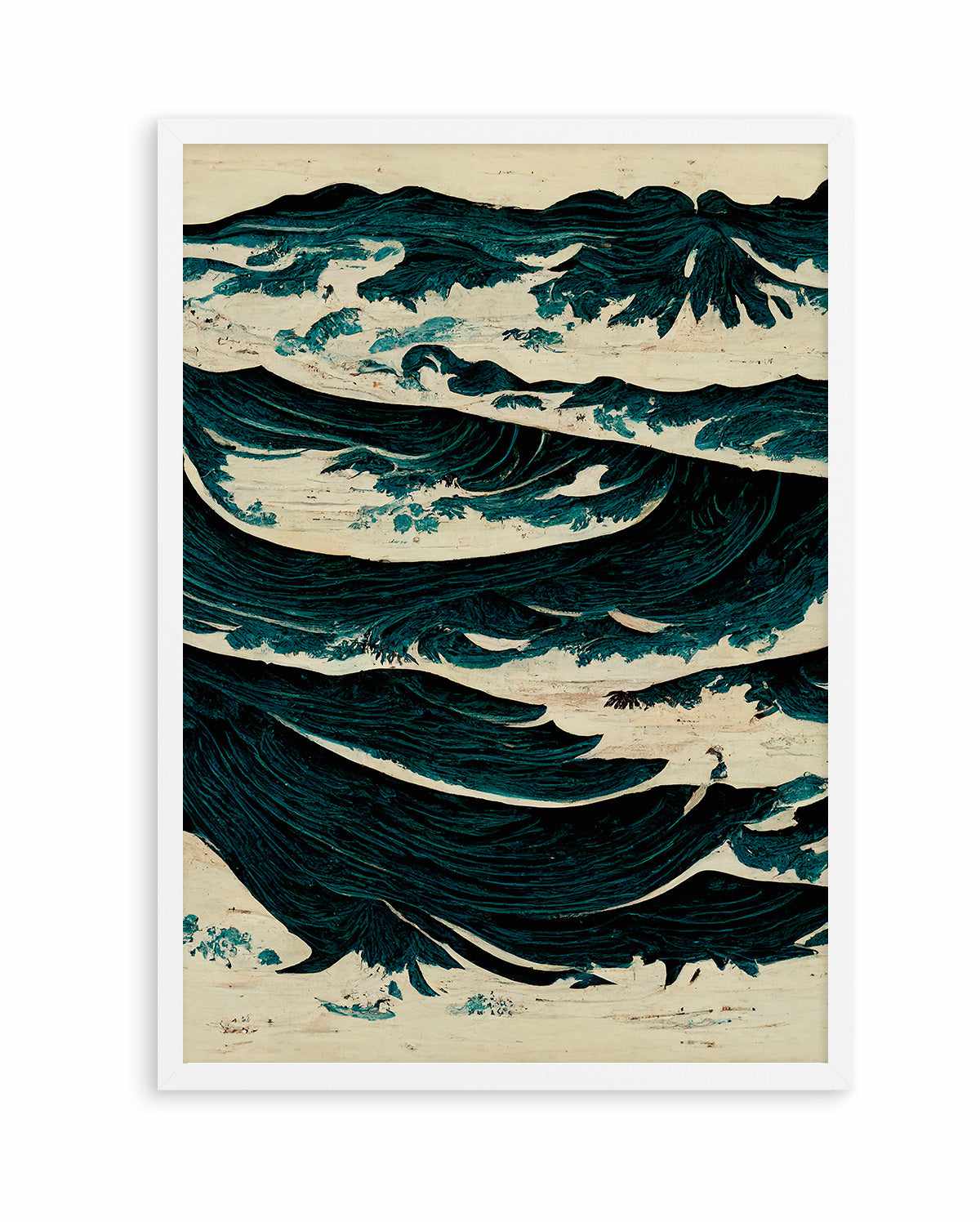 Wild sea by Treechild | Art Print