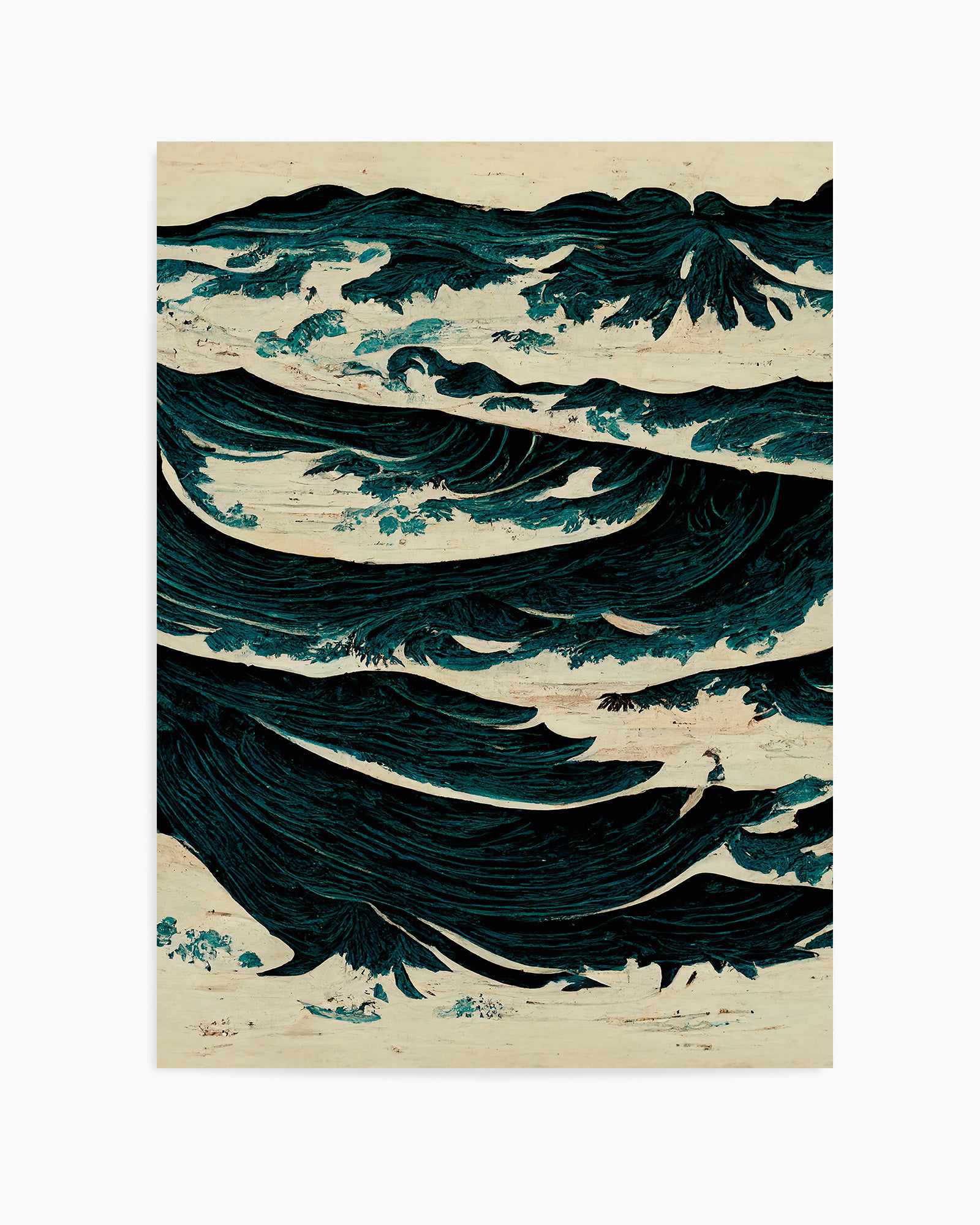 Wild sea by Treechild | Art Print