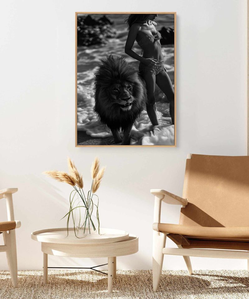 Wild Summer III | Framed Canvas Art Print