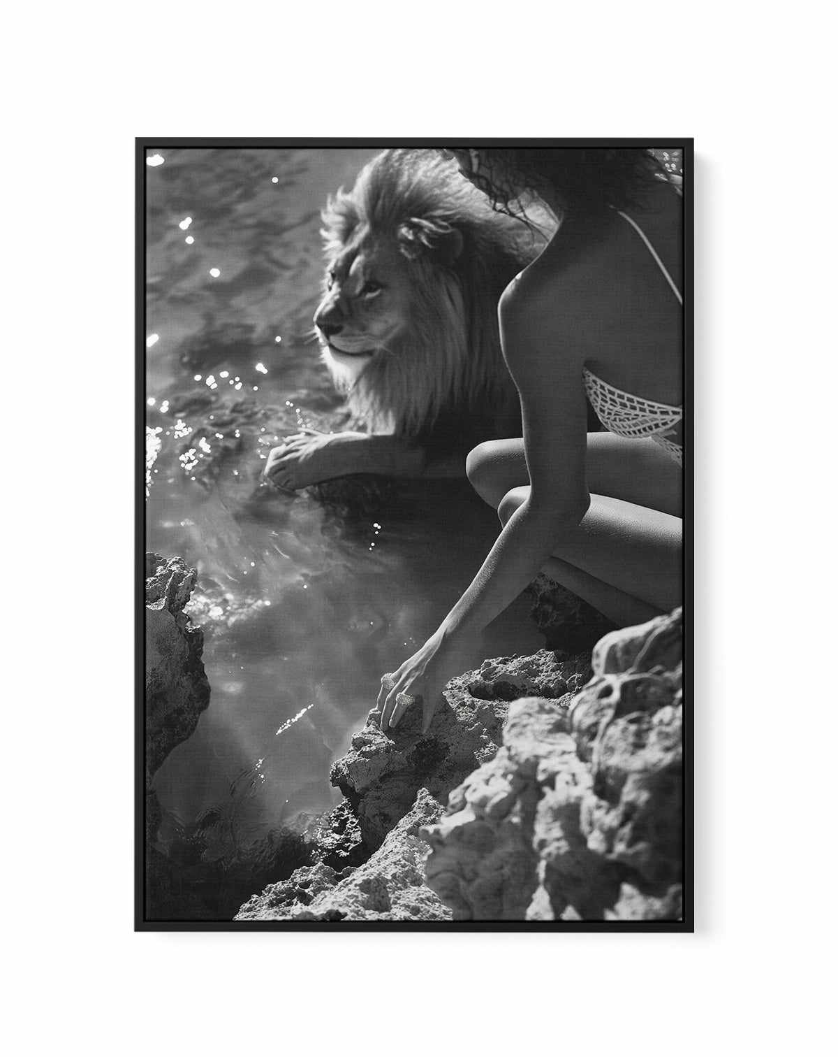 Wild Summer V | Framed Canvas Art Print