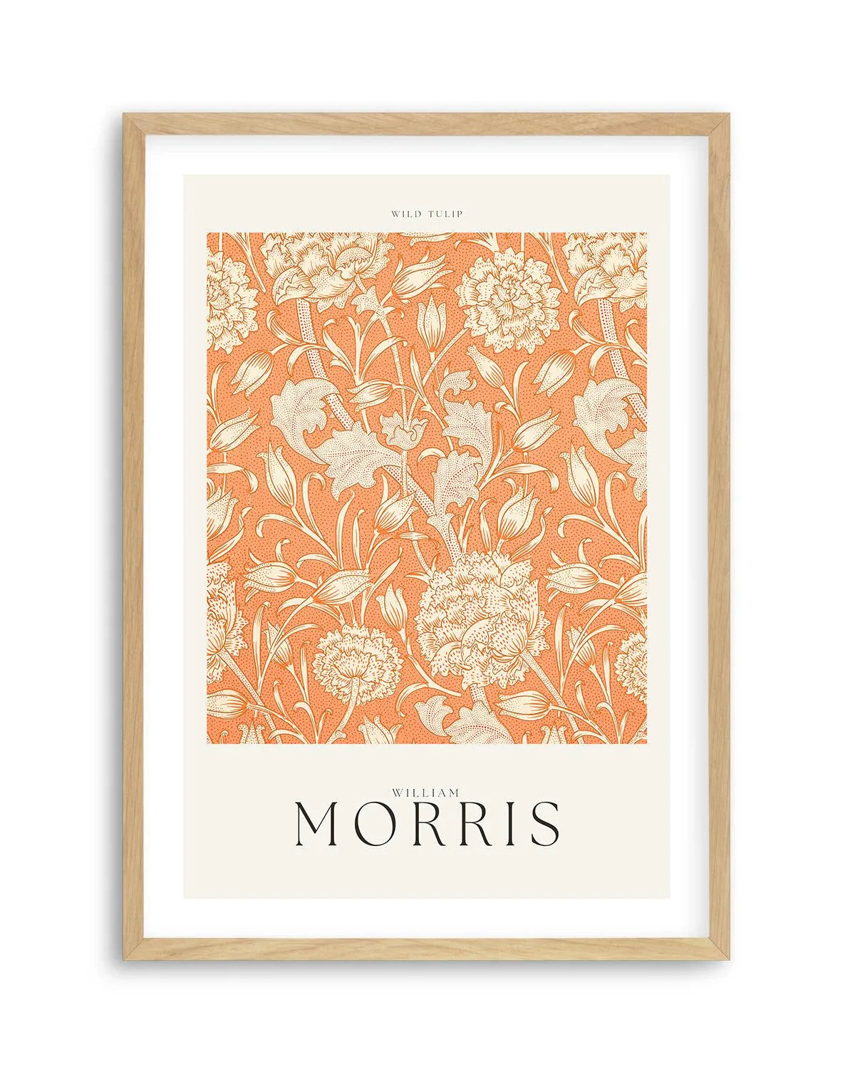 Wild Tulip by William Morris Art Print from Olive et Oriel where you can shop wallpaper and artworks online