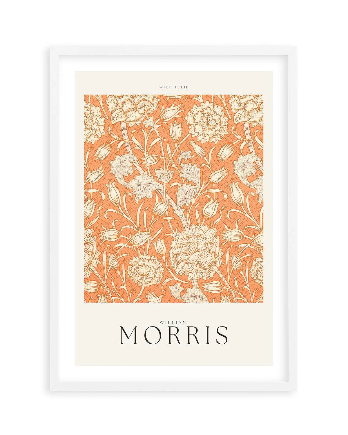 Wild Tulip by William Morris Art Print from Olive et Oriel where you can shop wallpaper and artworks online