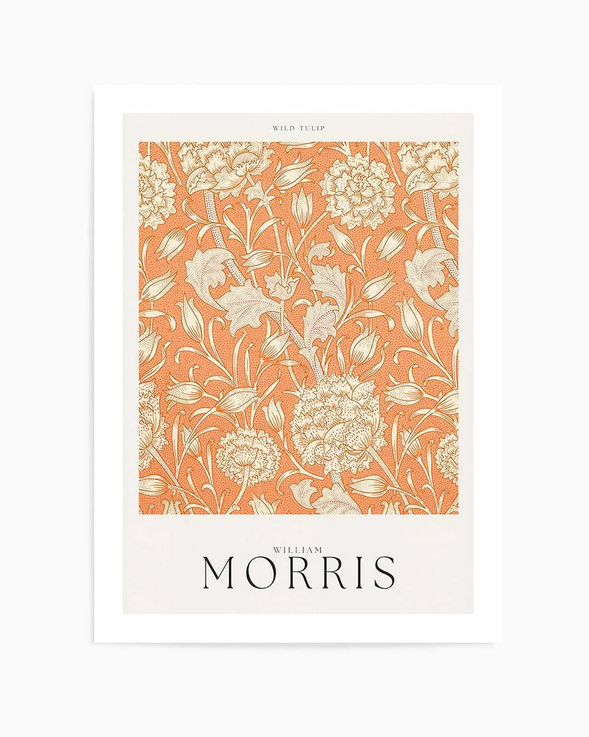 Wild Tulip by William Morris Art Print from Olive et Oriel where you can shop wallpaper and artworks online