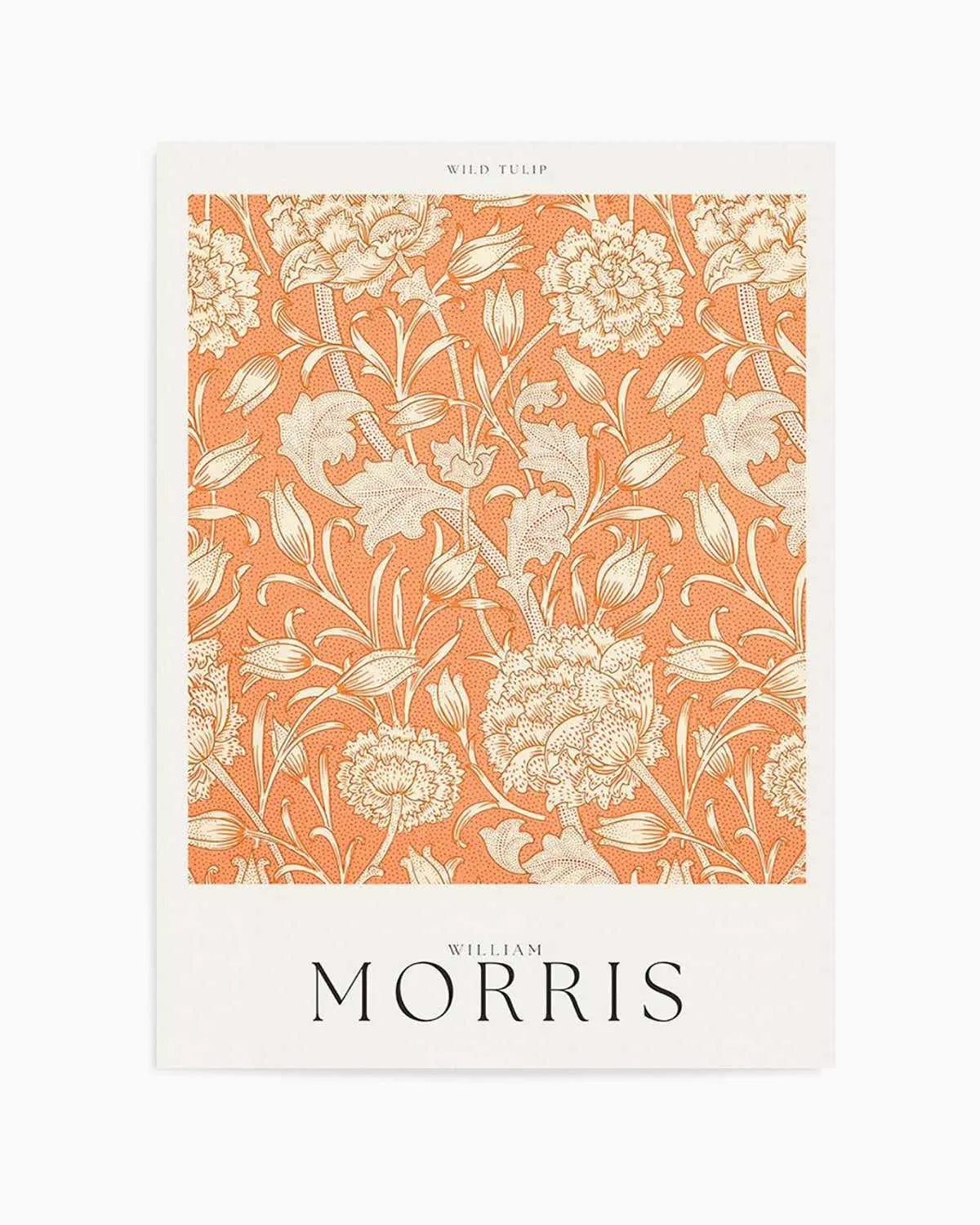 Wild Tulip by William Morris Art Print from Olive et Oriel where you can shop wallpaper and artworks online