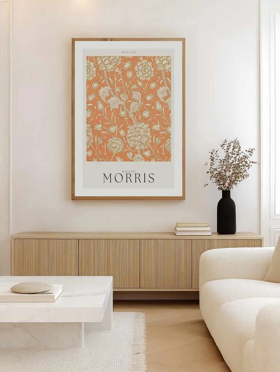 Wild Tulip by William Morris Art Print from Olive et Oriel where you can shop wallpaper and artworks online