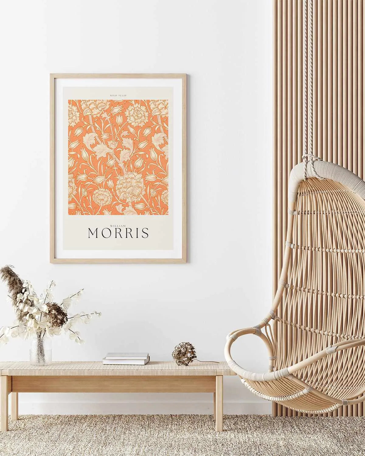 Wild Tulip by William Morris Art Print from Olive et Oriel where you can shop wallpaper and artworks online