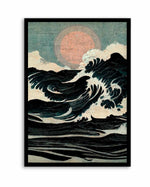 Wild Waves by Treechild | Art Print
